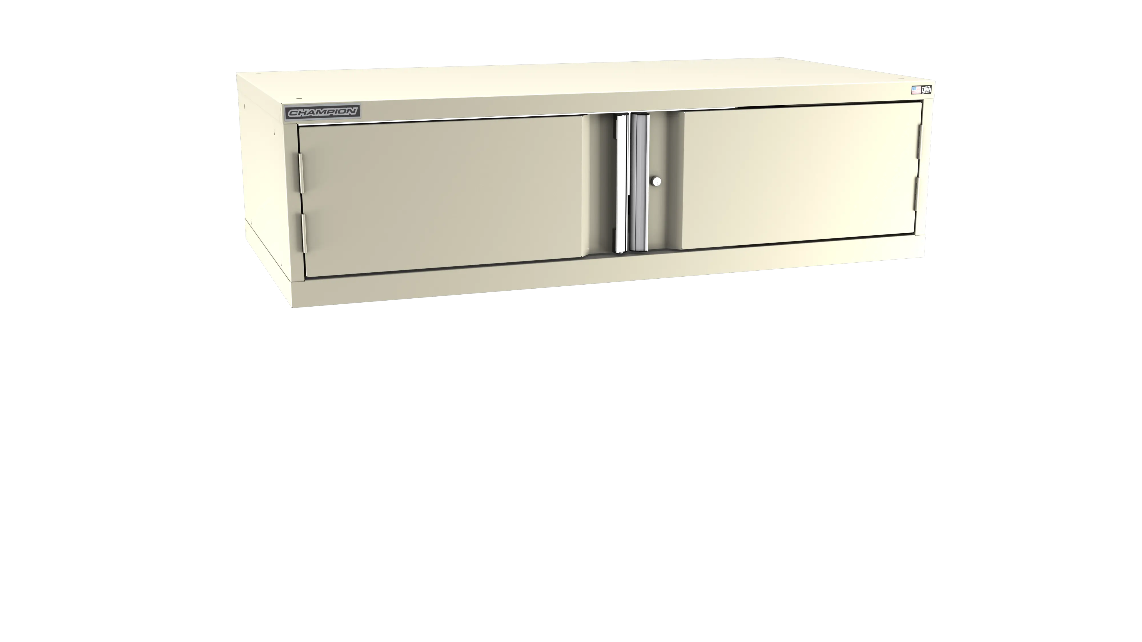Champion Tool 2-Door Modular Cabinet, 56-1/2 W x 15-3/4 H x 22-1/2 D in - CM DWS600-2FDIL Champion Tool Storage