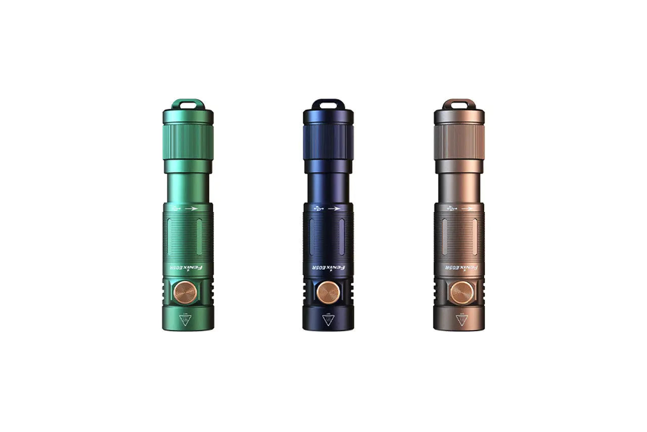 Fenix 400 Lumen Rechargeable Mini Keychain Flashlight - F FX-E05R Fenix