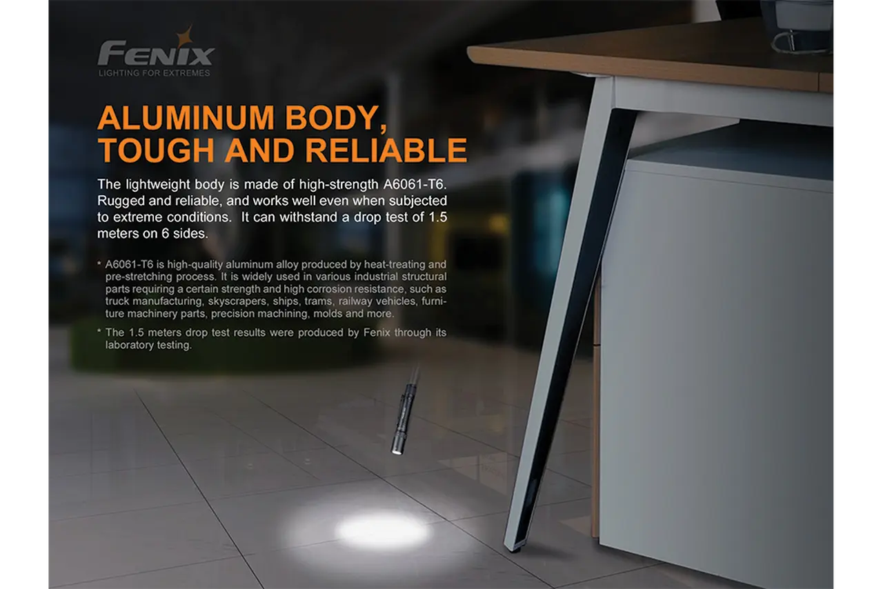 Fenix 350 Lumen AA EDC Flashlight - F FX-E20V2 Fenix
