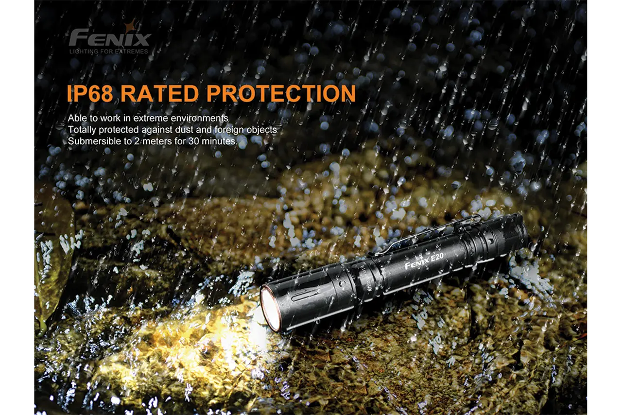 Fenix 350 Lumen AA EDC Flashlight - F FX-E20V2 Fenix