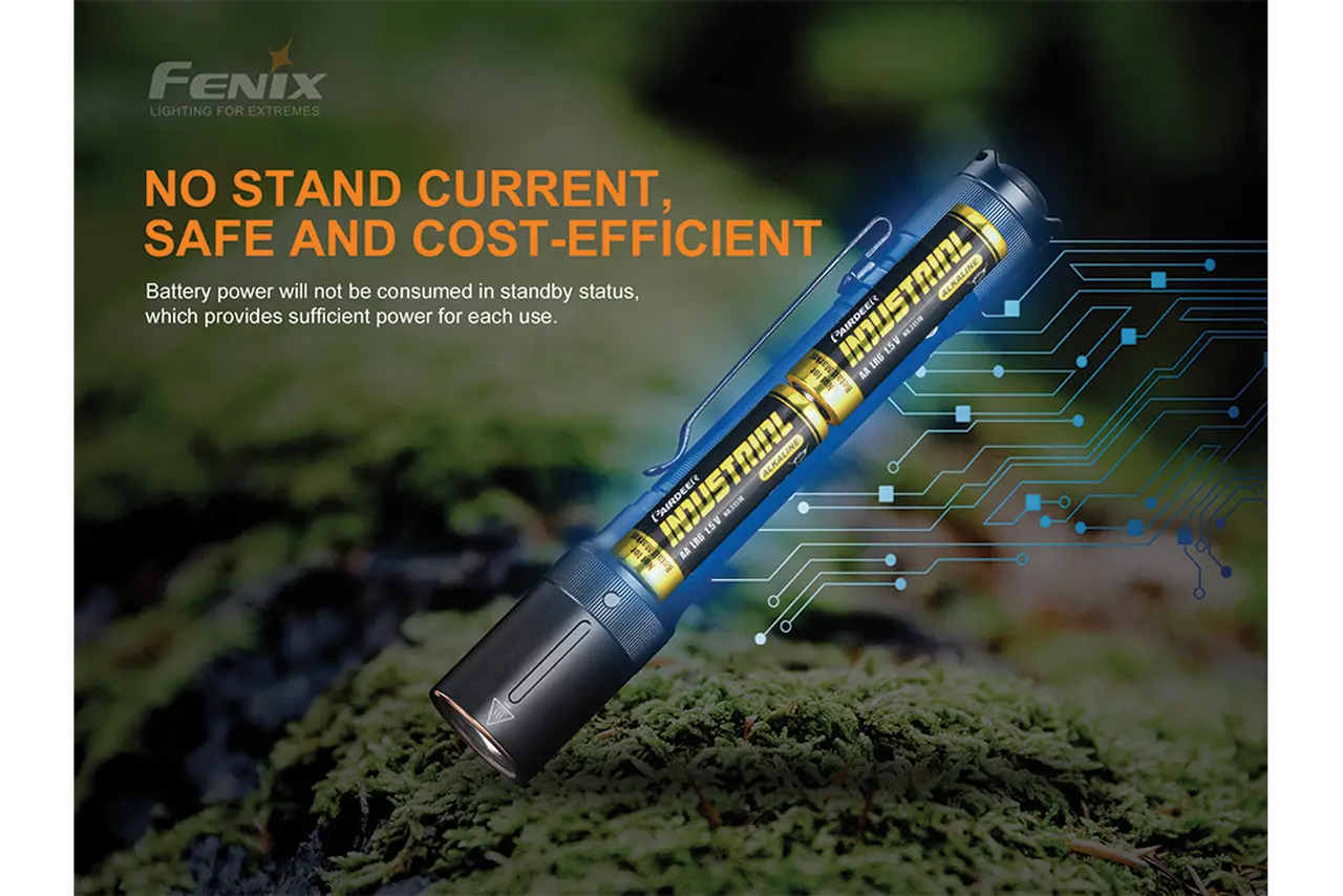 Fenix 350 Lumen AA EDC Flashlight - F FX-E20V2 Fenix