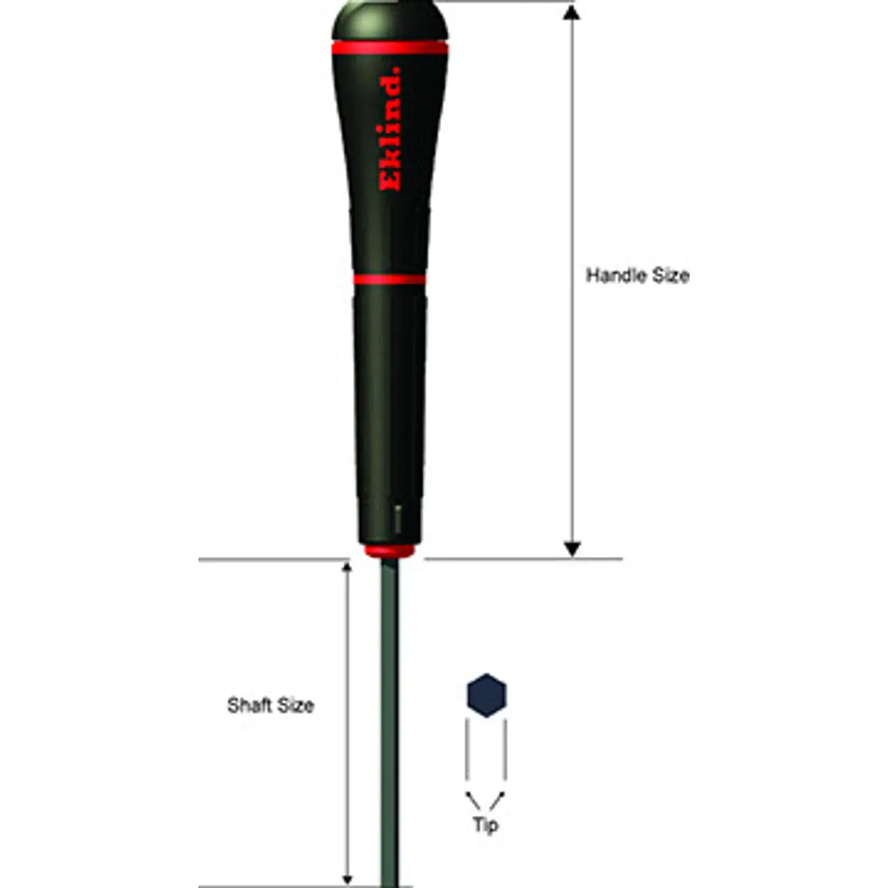 Eklind 5/64 in Hexagon PSD Precision Screwdriver - EK 92305 Screwdriver Eklind