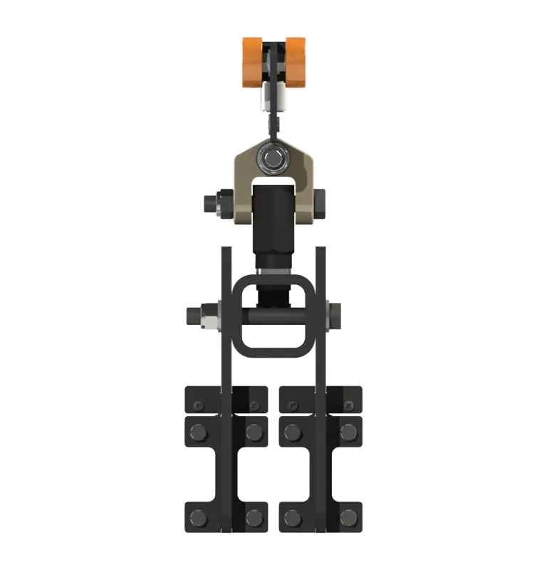 Knight Global Low Profile Rotating End Truck - KG EMRES4185-4000 Knight Global