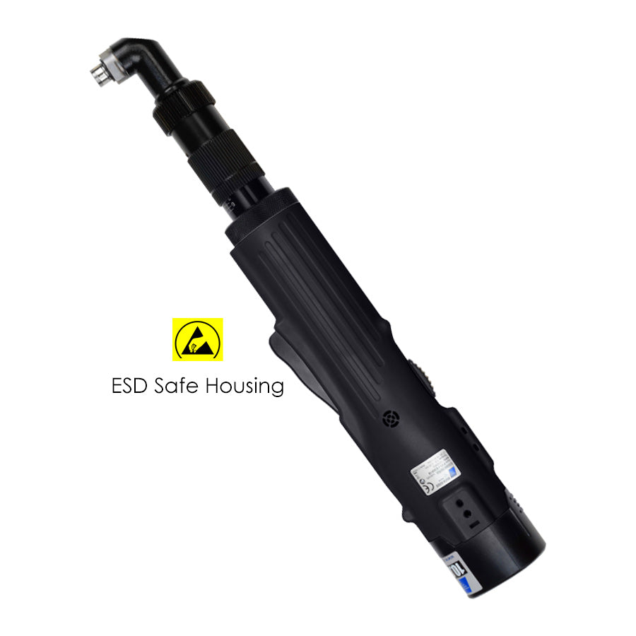 Delta Regis ESD Safe Housing Right Angle Cordless Torque Screwdriver without Battery, 2.7 - 14 in.lbs - ESB824-ESD/RA