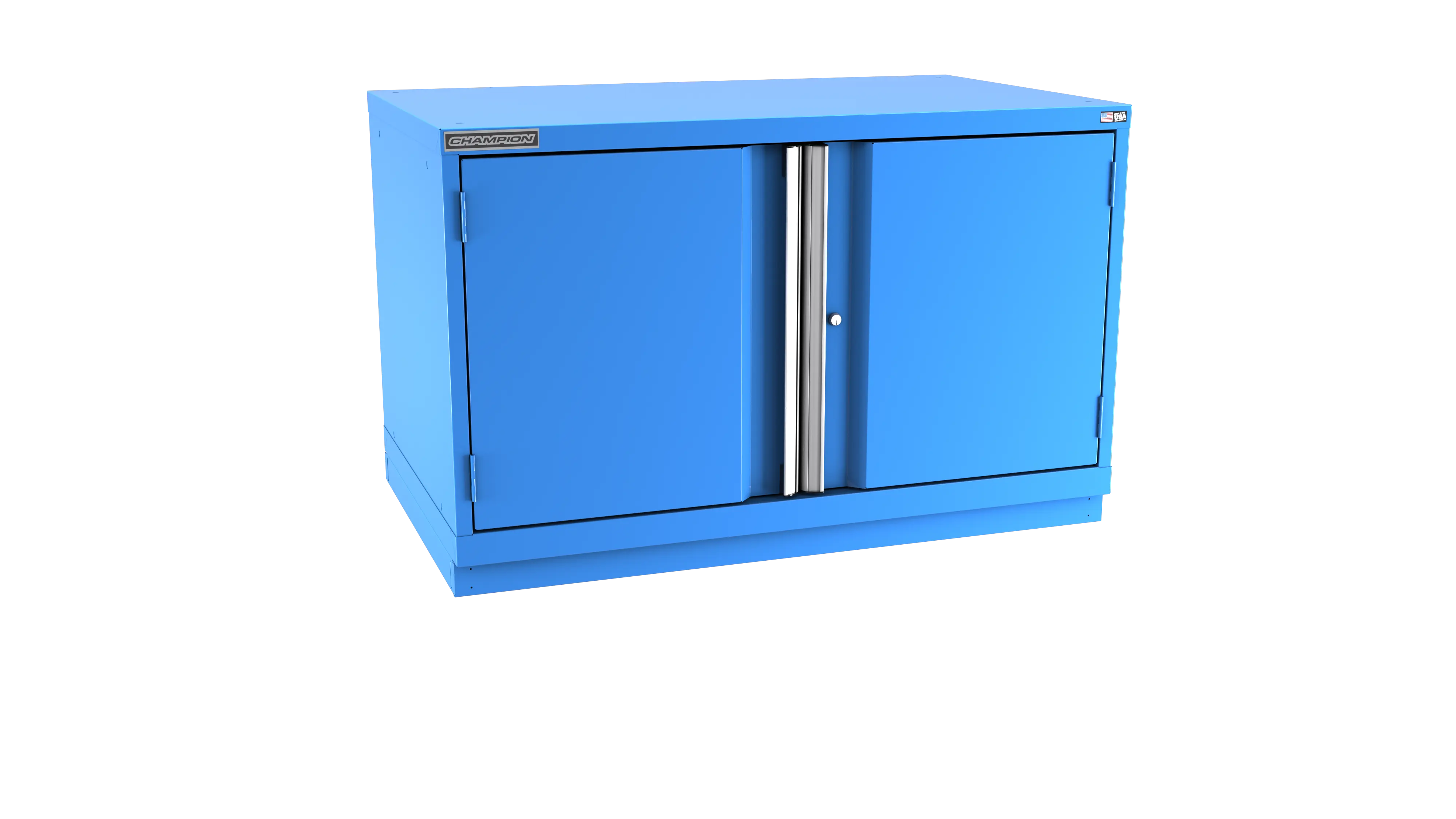 Champion Tool 2-Door Modular Cabinet, 47 W x 29-7/8 H x 28-1/2 D in - CM EW1200-2FDIL-FTB Champion Tool Storage