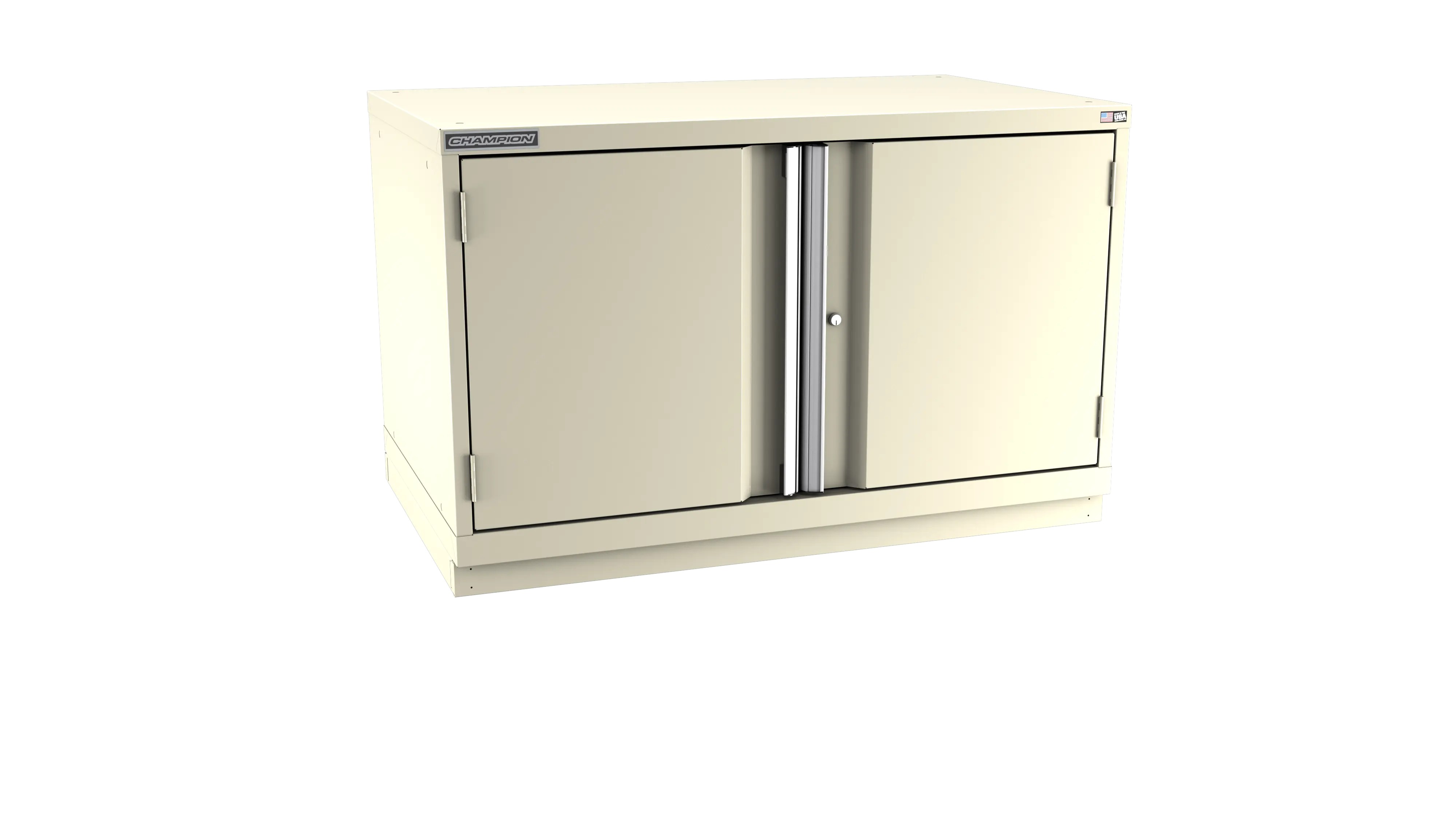 Champion Tool 2-Door Modular Cabinet, 47 W x 29-7/8 H x 28-1/2 D in - CM EW1200-2FDIL-FTB Champion Tool Storage