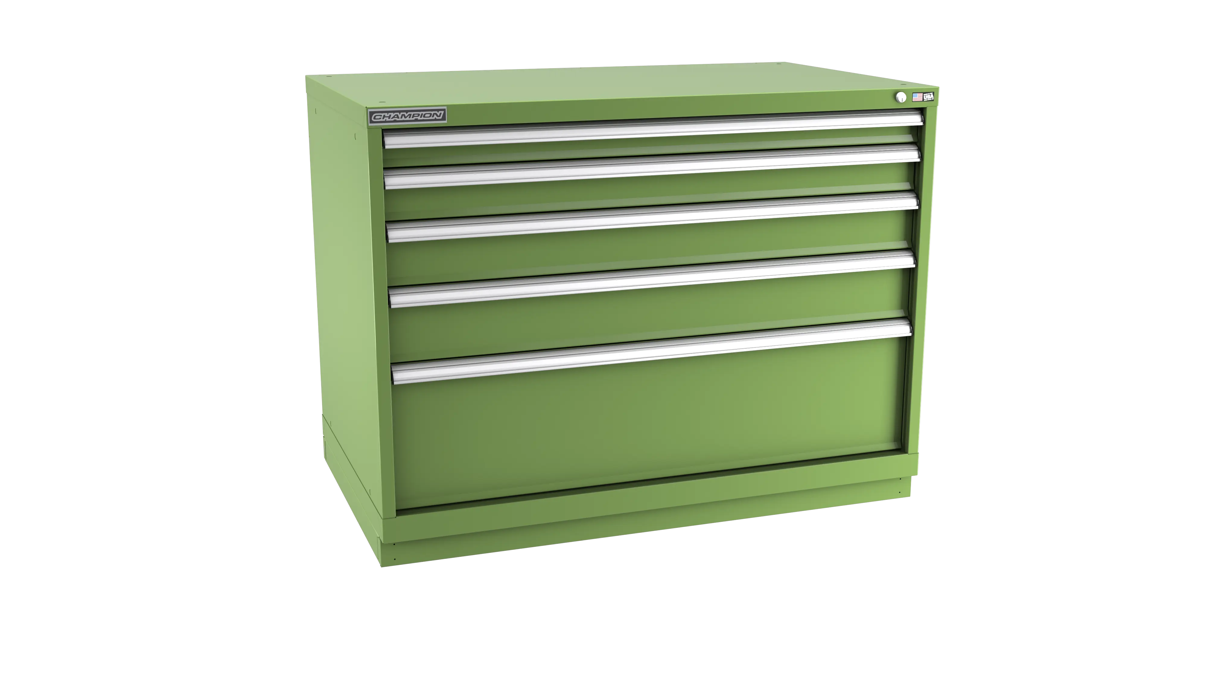 Champion Tool 5-Drawer Modular Cabinet, 47 W x 35-7/8 H x 28-1/2 D in - CM EW1500-0501-ILC-FTB Champion Tool Storage