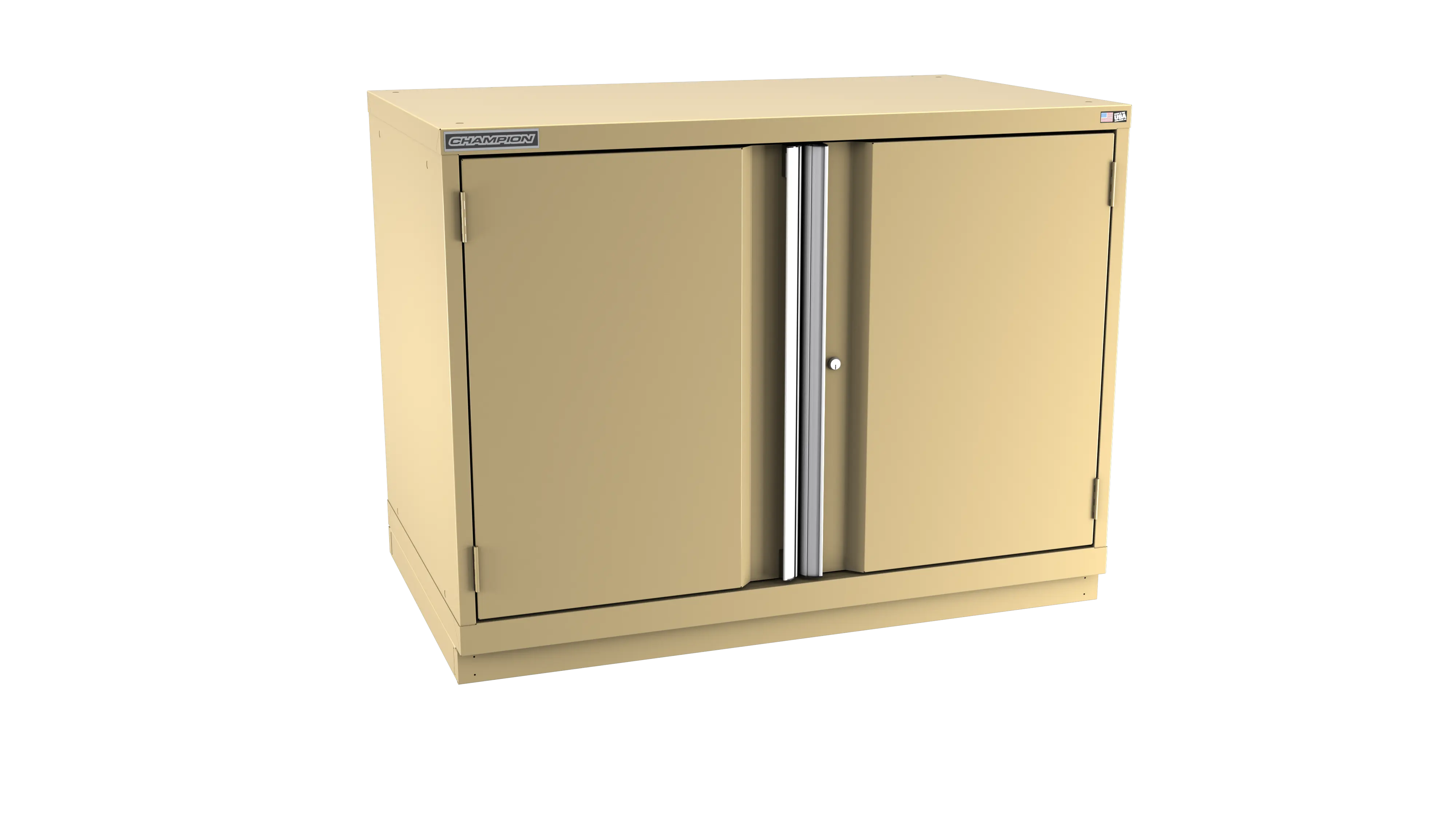 Champion Tool 2-Door Modular Cabinet, 47 W x 35-7/8 H x 28-1/2 D in - CM EW1500-2FDIL-FTB Champion Tool Storage