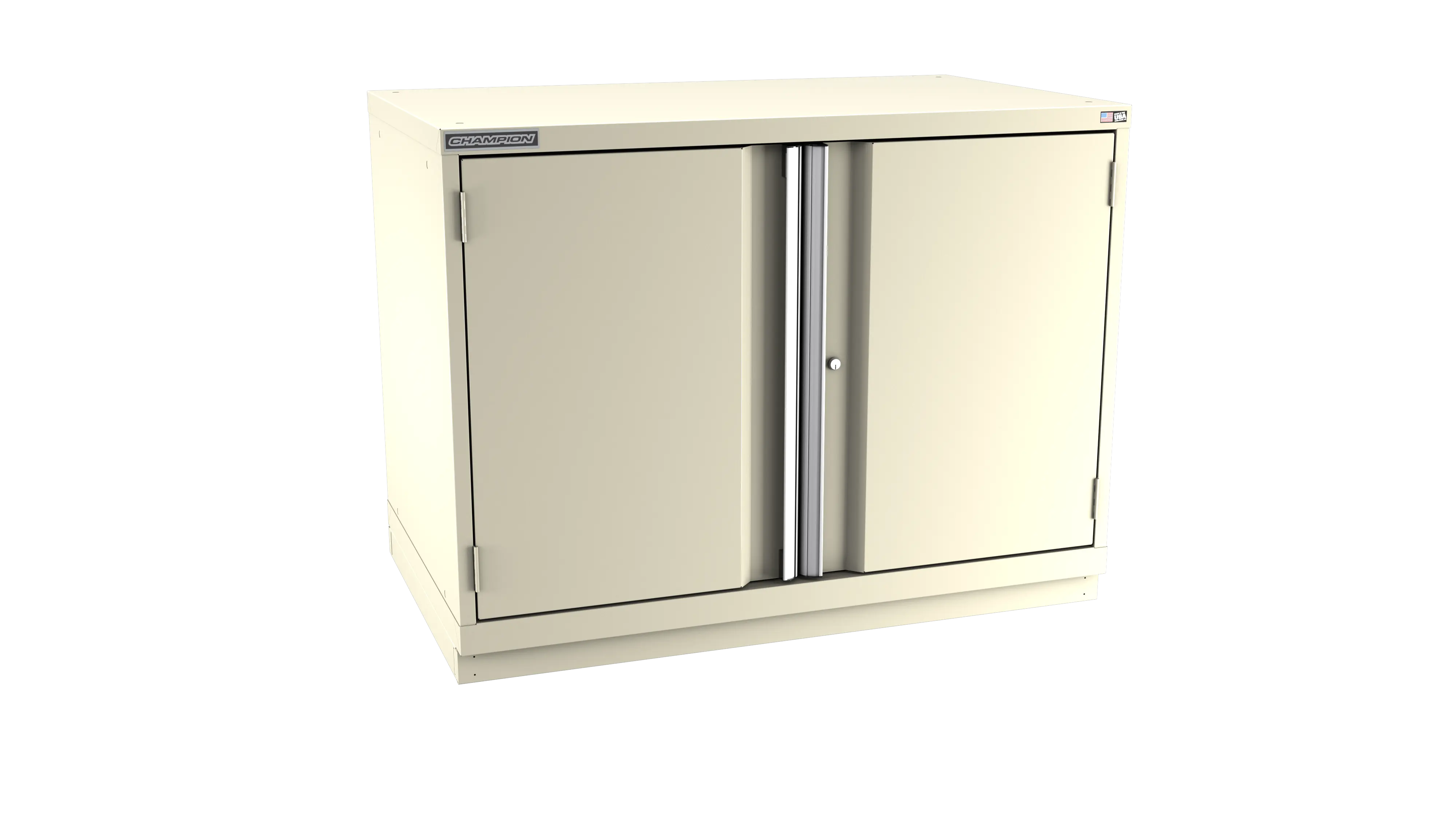 Champion Tool 2-Door Modular Cabinet, 47 W x 35-7/8 H x 28-1/2 D in - CM EW1500-2FDIL-FTB Champion Tool Storage