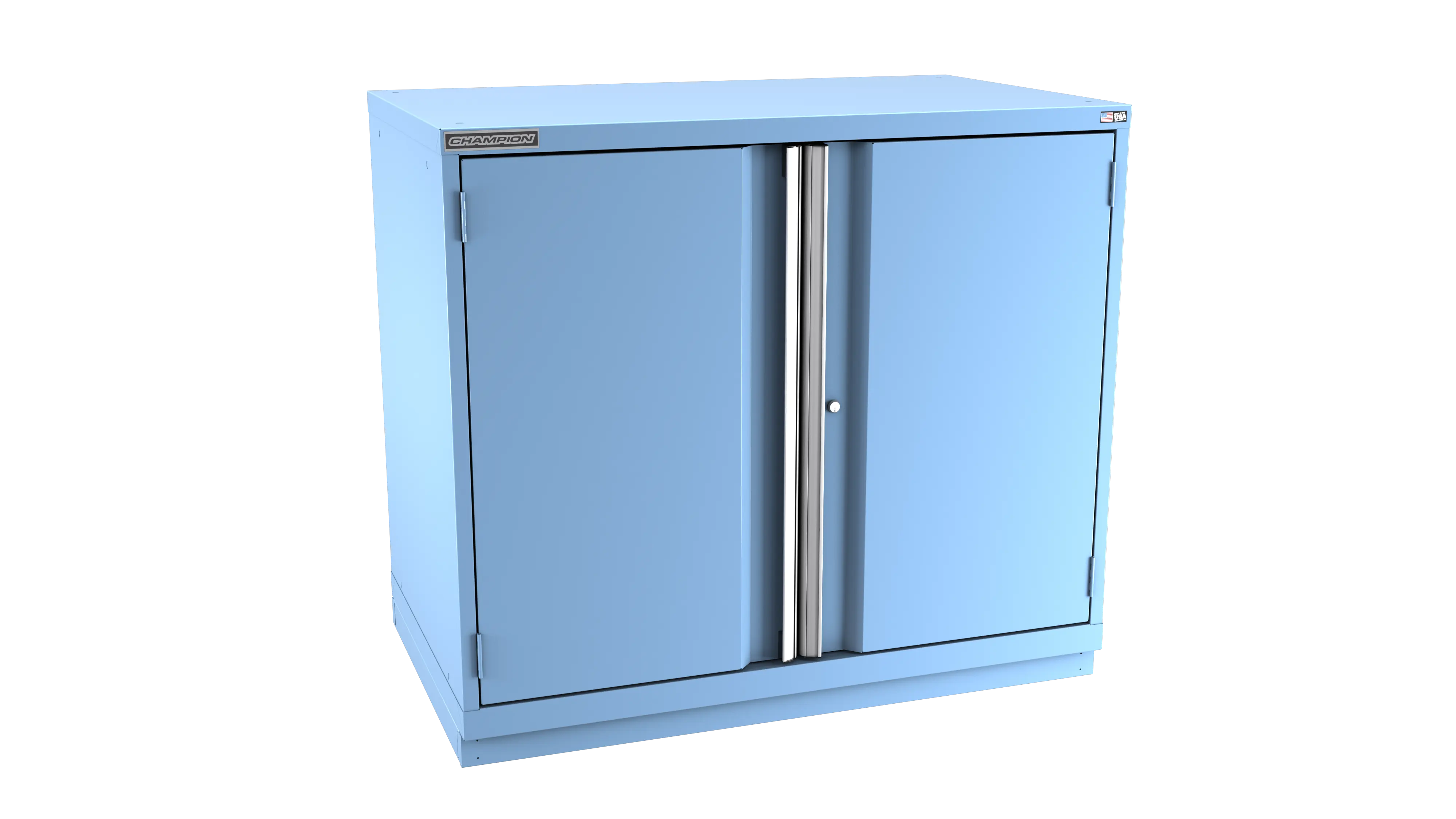 Champion Tool 2-Door Modular Cabinet, 47 W x 41-3/4 H x 28-1/2 D in - CM EW1800-2FDIL-FTB Champion Tool Storage