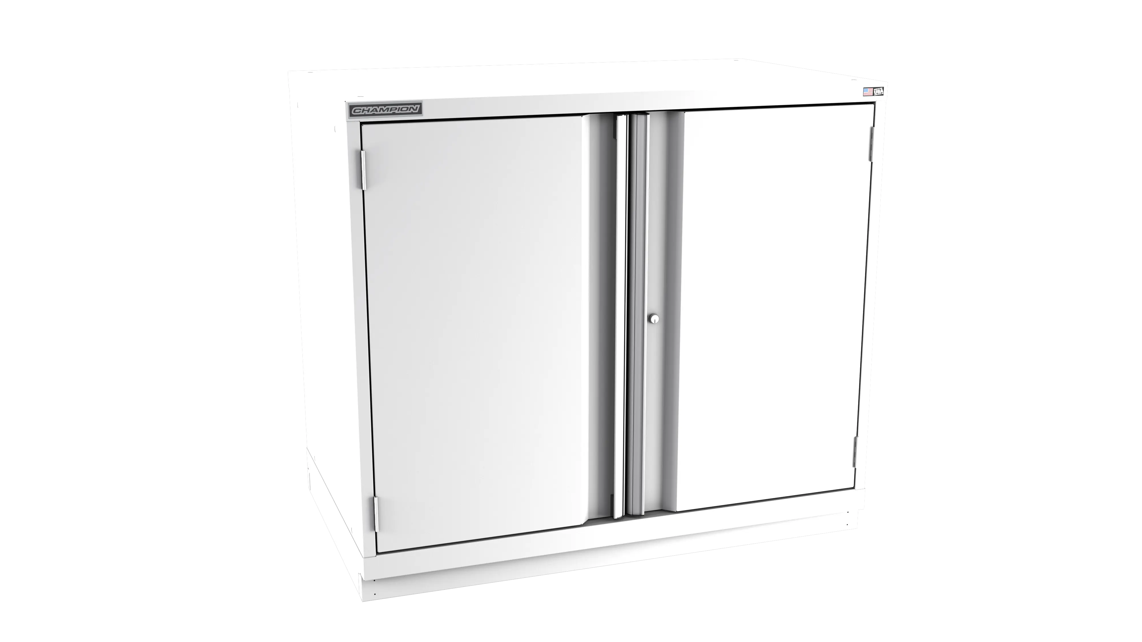 Champion Tool 2-Door Modular Cabinet, 47 W x 41-3/4 H x 28-1/2 D in - CM EW1800-2FDIL-FTB Champion Tool Storage