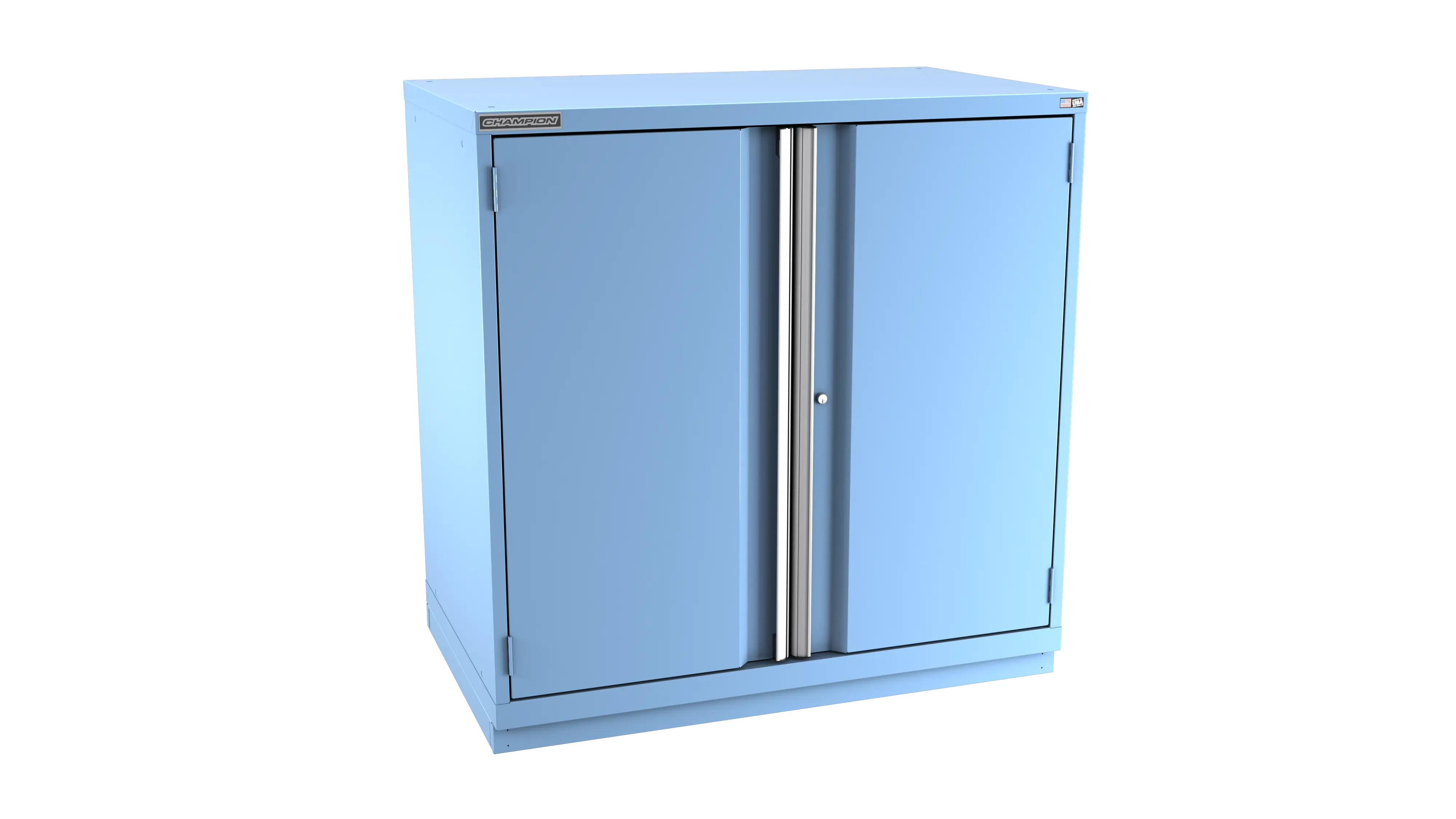 Champion Tool 2-Door Modular Cabinet, 47 W x 45-1/4 H x 28-1/2 D in - CM EW2100-2FDIL-FTB Champion Tool Storage