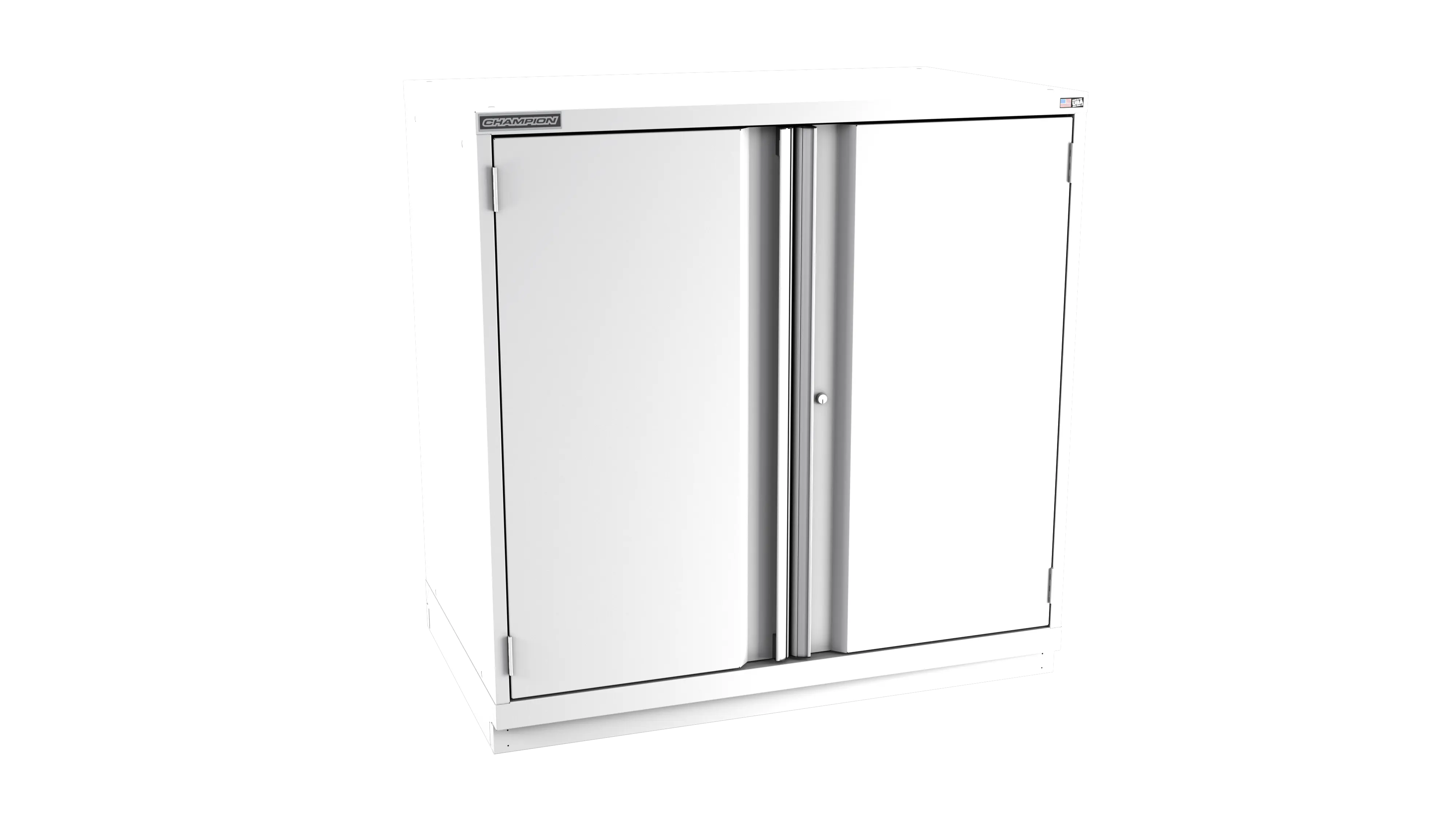 Champion Tool 2-Door Modular Cabinet, 47 W x 45-1/4 H x 28-1/2 D in - CM EW2100-2FDIL-FTB Champion Tool Storage