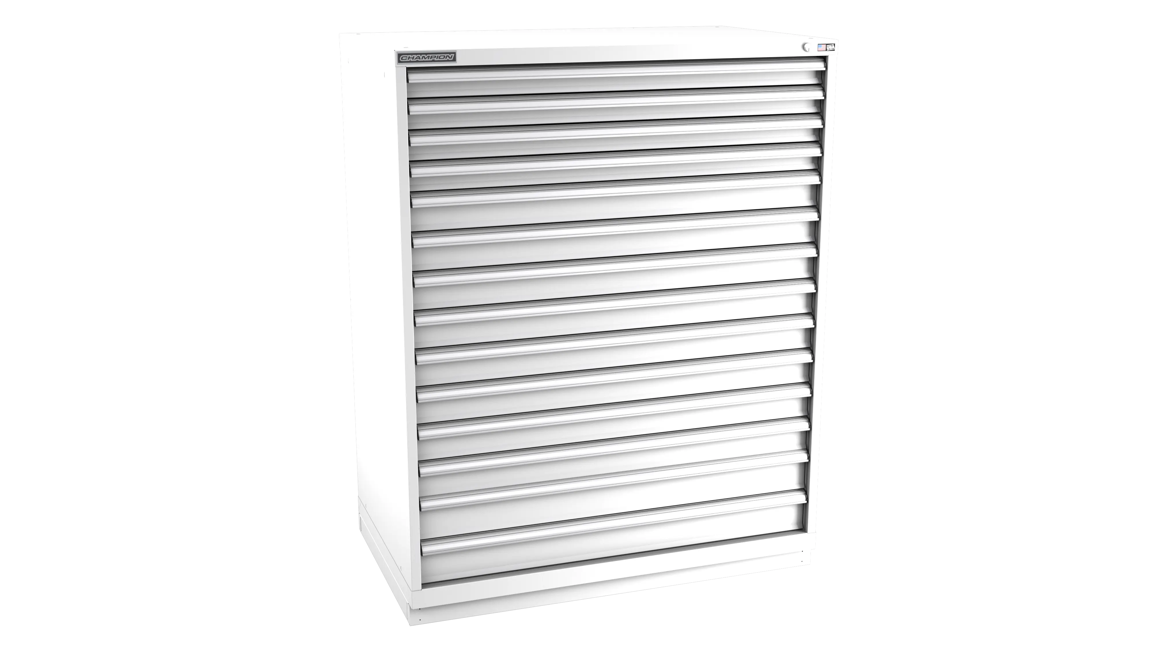 Champion Tool 14-Drawer Modular Cabinet, 47 W x 59-1/2 H x 28-1/2 D in - CM EW2700-1401-ILC-FTB Champion Tool Storage
