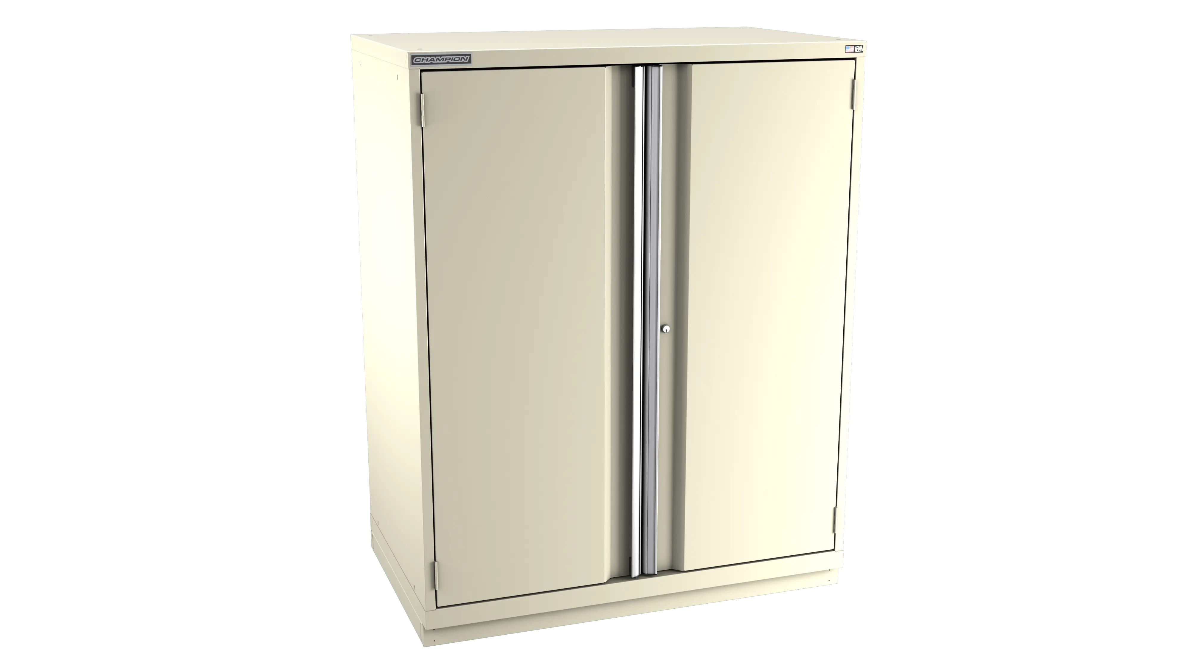 Champion Tool 2-Door Modular Cabinet, 47 W x 59-1/2 H x 28-1/2 D in - CM EW2700-2FDIL-FTB Champion Tool Storage