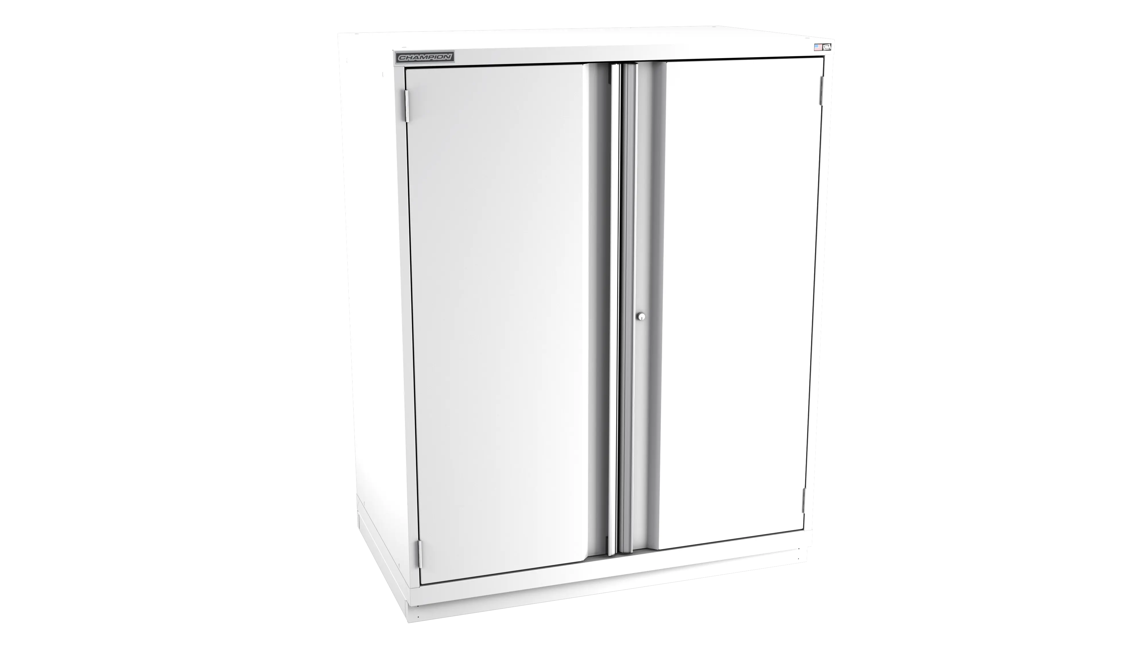 Champion Tool 2-Door Modular Cabinet, 47 W x 59-1/2 H x 28-1/2 D in - CM EW2700-2FDIL-FTB Champion Tool Storage