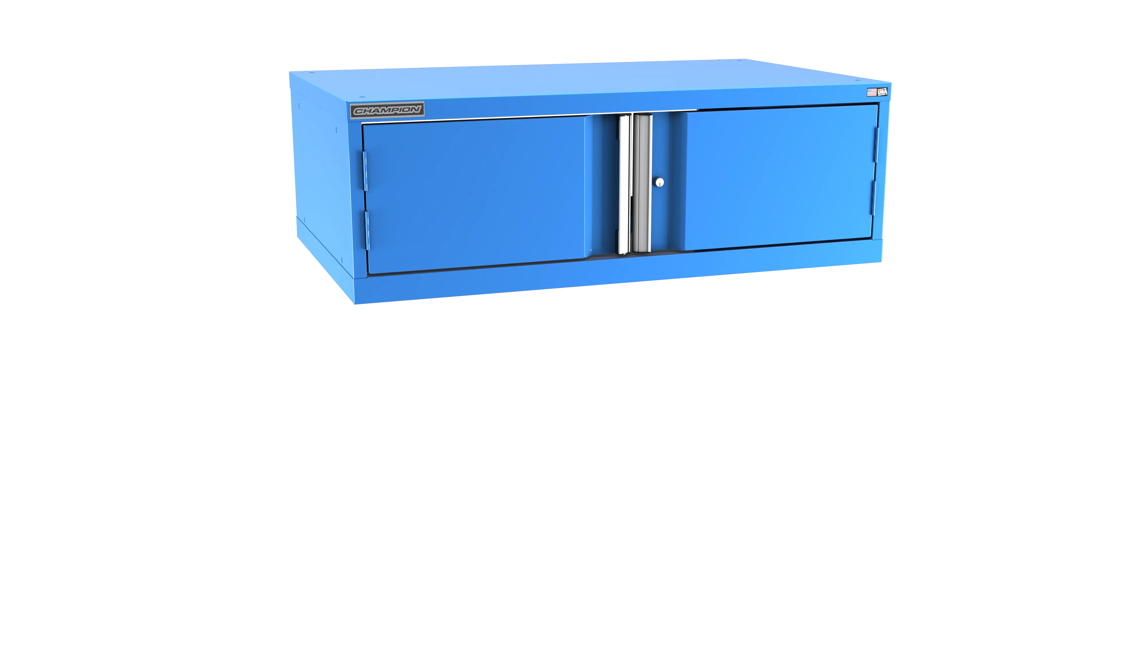 Champion Tool 2-Door Modular Cabinet, 47 W x 15-3/4 H x 28-1/2 D in - CM EW600-2FDIL Champion Tool Storage