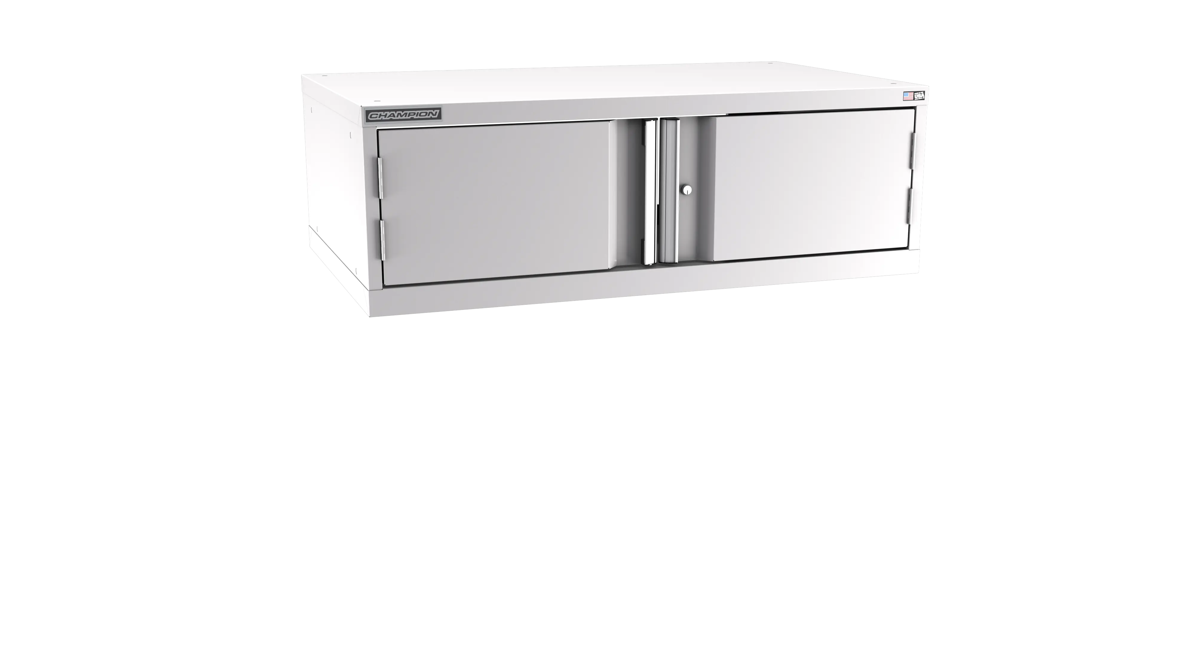Champion Tool 2-Door Modular Cabinet, 47 W x 15-3/4 H x 28-1/2 D in - CM EW600-2FDIL Champion Tool Storage