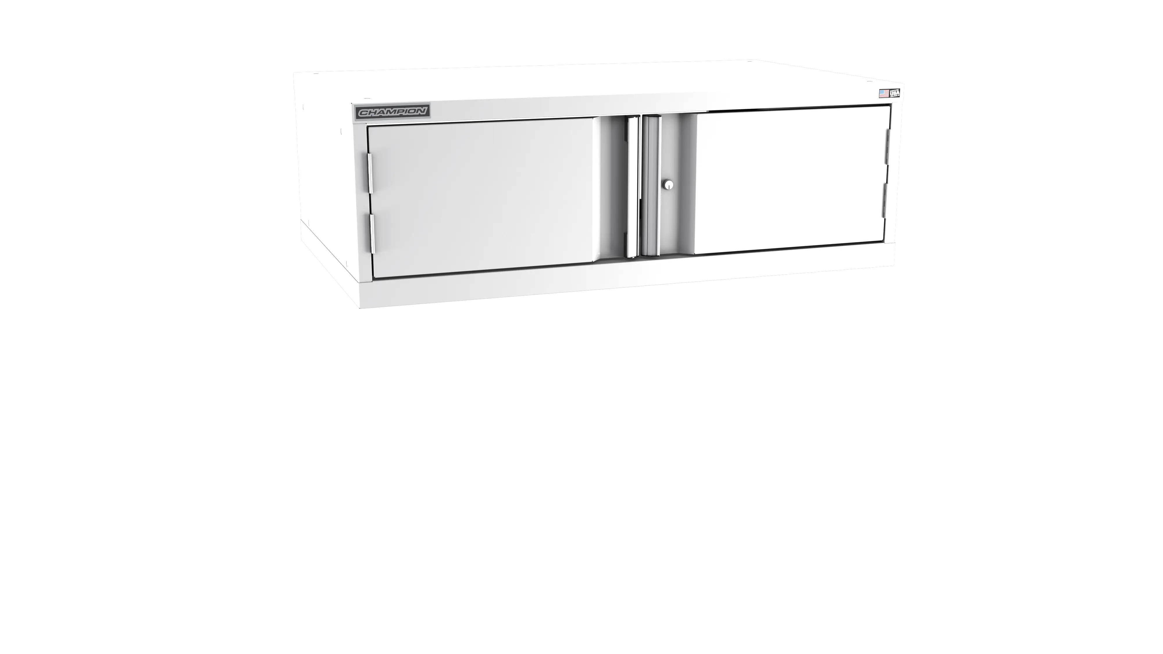Champion Tool 2-Door Modular Cabinet, 47 W x 15-3/4 H x 28-1/2 D in - CM EW600-2FDIL Champion Tool Storage