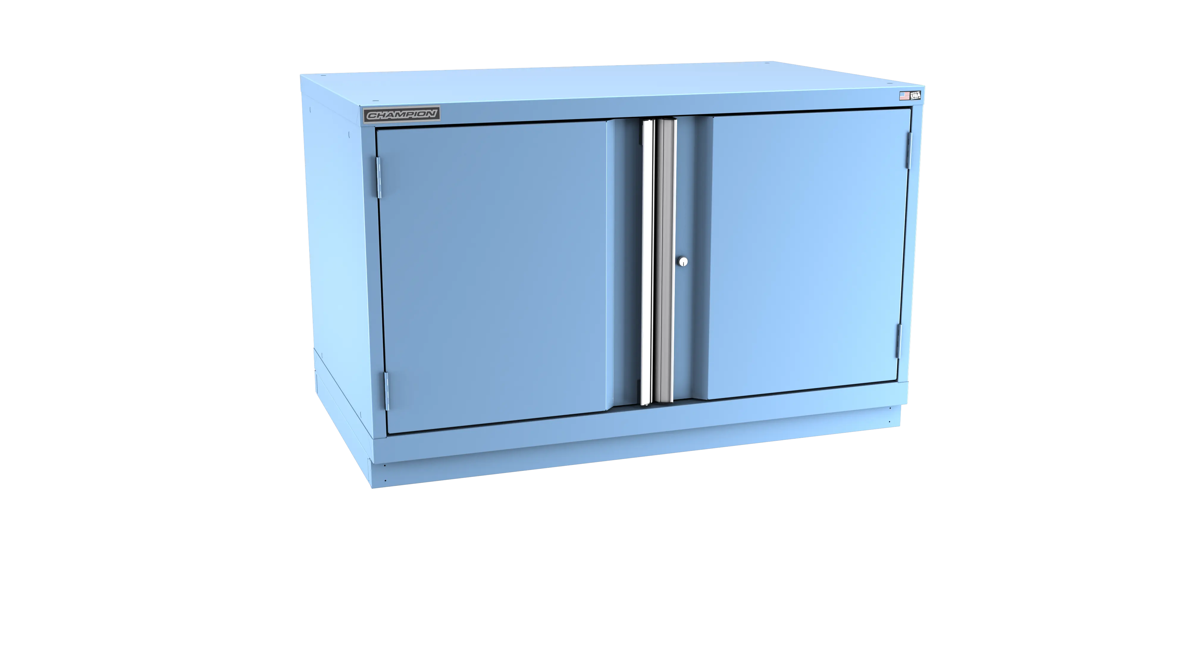 Champion Tool 2-Door Modular Cabinet, 47 W x 29-7/8 H x 22-1/2 D in - CM EWS1200-2FDIL-FTB Champion Tool Storage