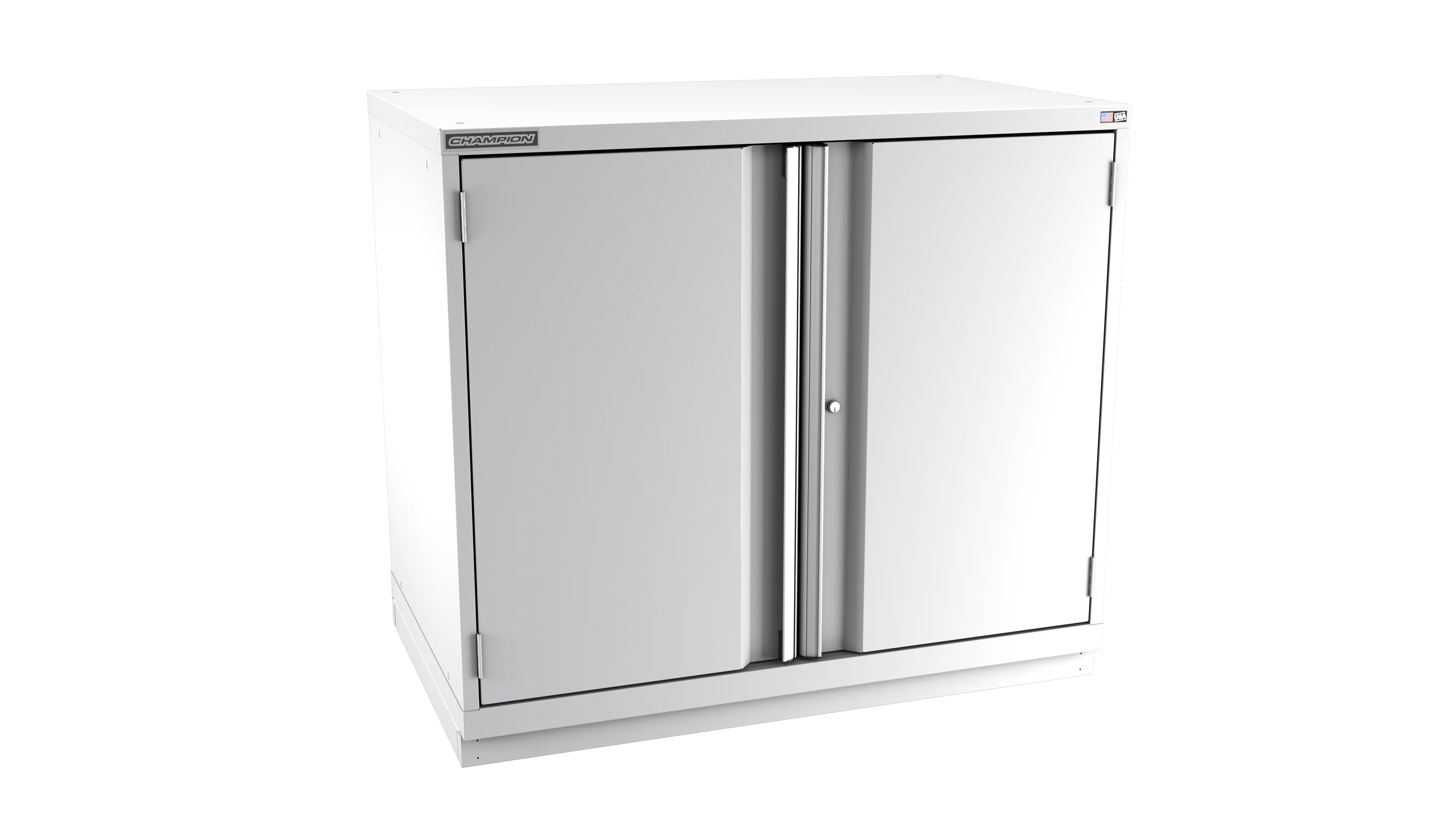 Champion Tool 2-Door Modular Cabinet, 47 W x 41-3/4 H x 22-1/2 D in - CM EWS1800-2FDIL-FTB Champion Tool Storage