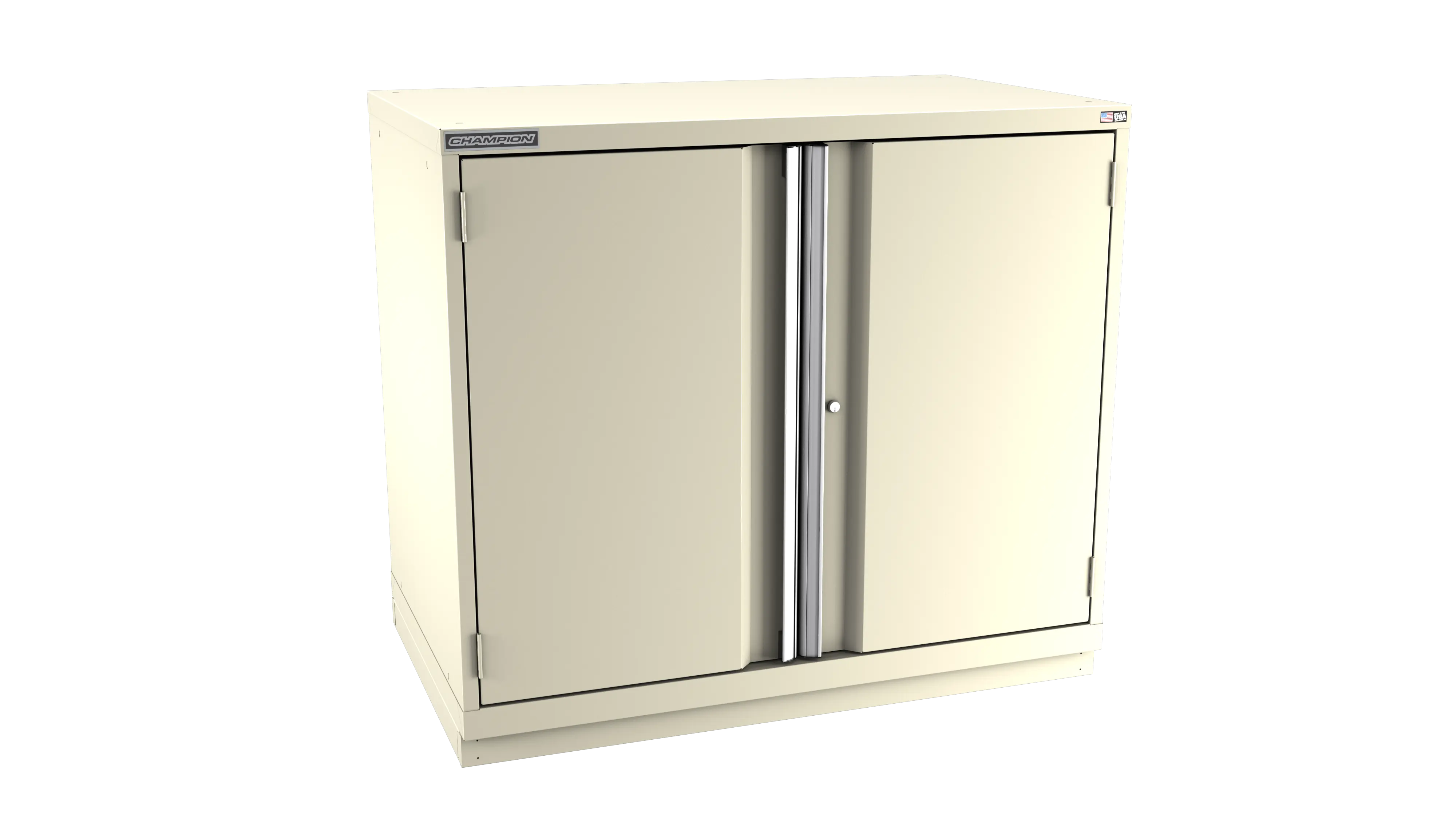 Champion Tool 2-Door Modular Cabinet, 47 W x 41-3/4 H x 22-1/2 D in - CM EWS1800-2FDIL-FTB Champion Tool Storage