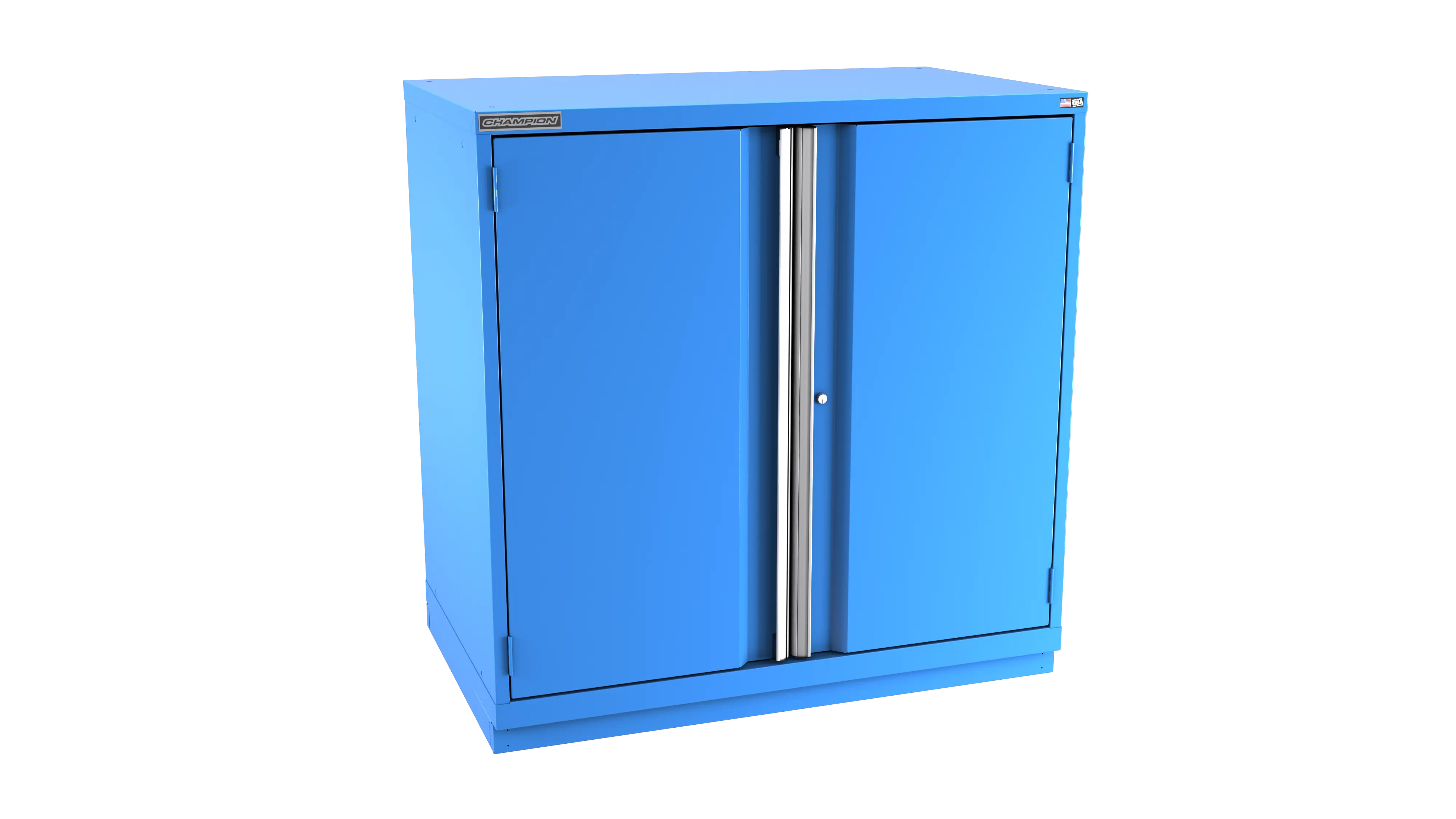 Champion Tool 2-Door Modular Cabinet, 47 W x 45-1/4 H x 22-1/2 D in - CM EWS2100-2FDIL-FTB Champion Tool Storage