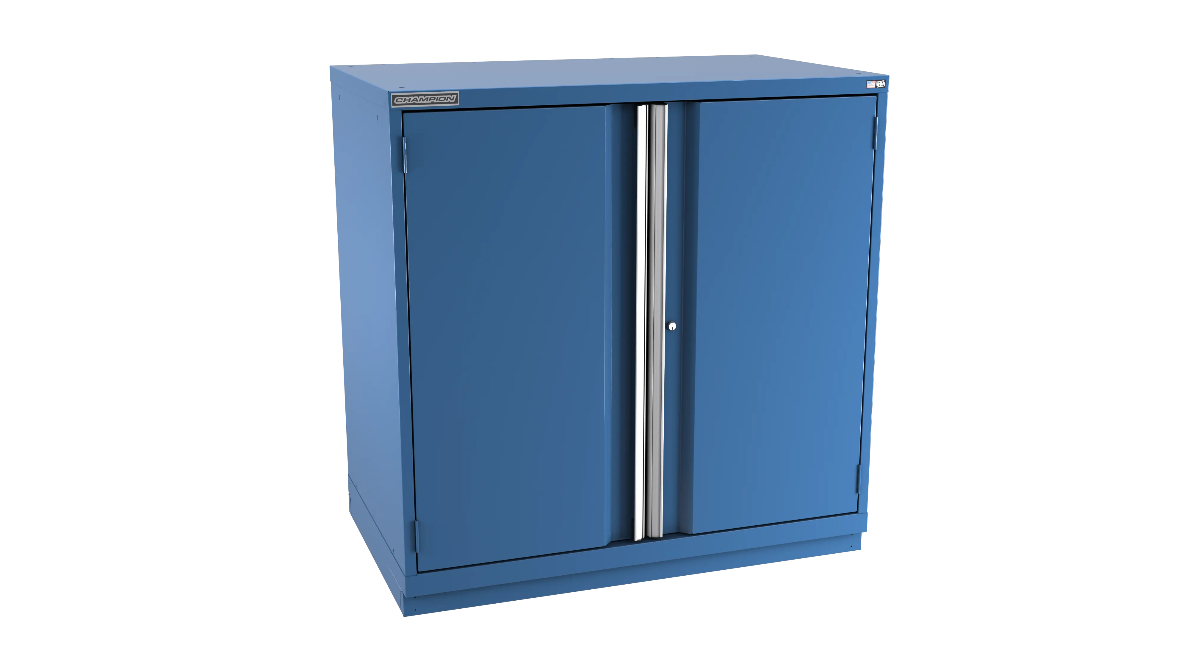 Champion Tool 2-Door Modular Cabinet, 47 W x 45-1/4 H x 22-1/2 D in - CM EWS2100-2FDIL-FTB Champion Tool Storage