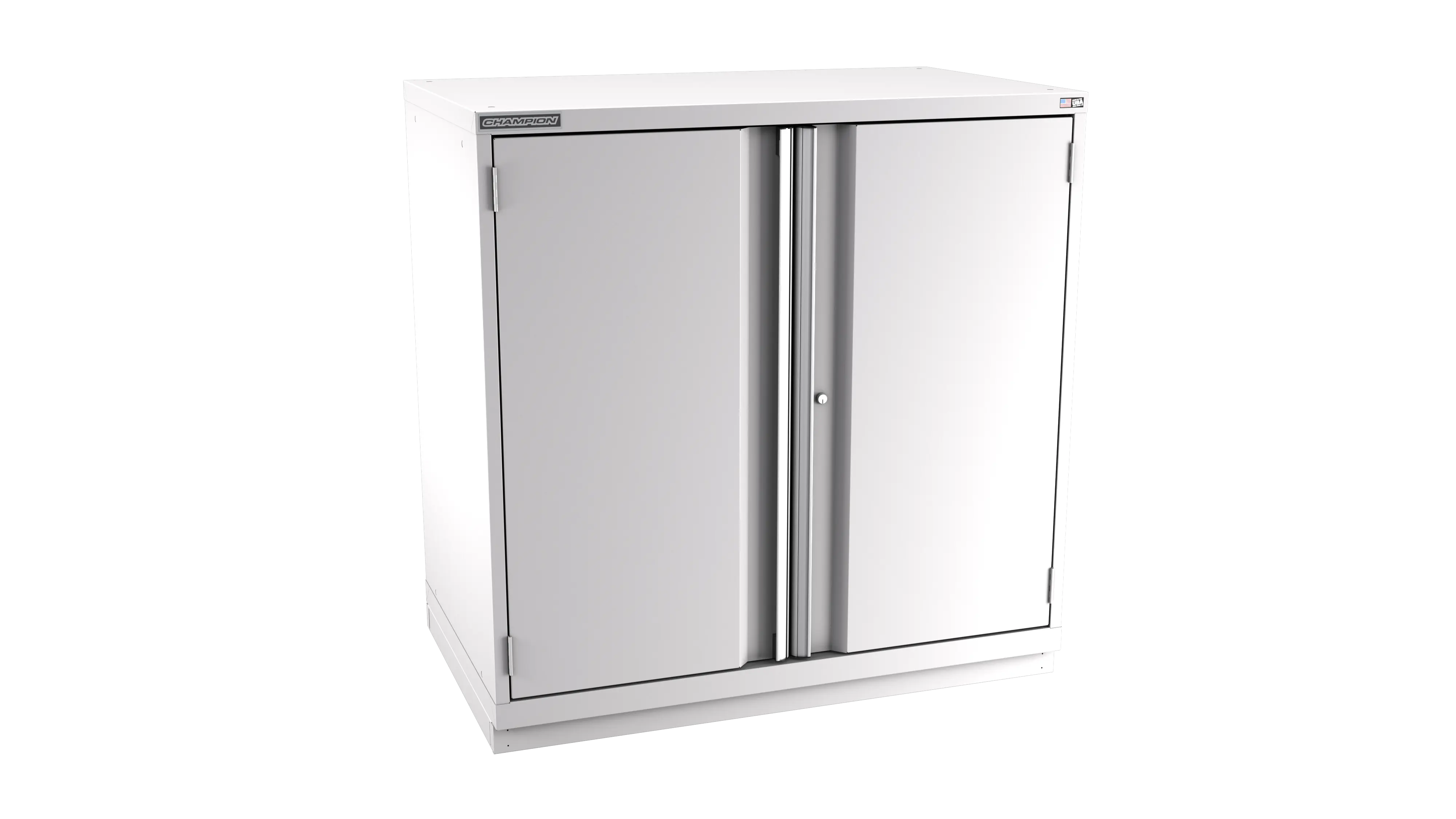 Champion Tool 2-Door Modular Cabinet, 47 W x 45-1/4 H x 22-1/2 D in - CM EWS2100-2FDIL-FTB Champion Tool Storage