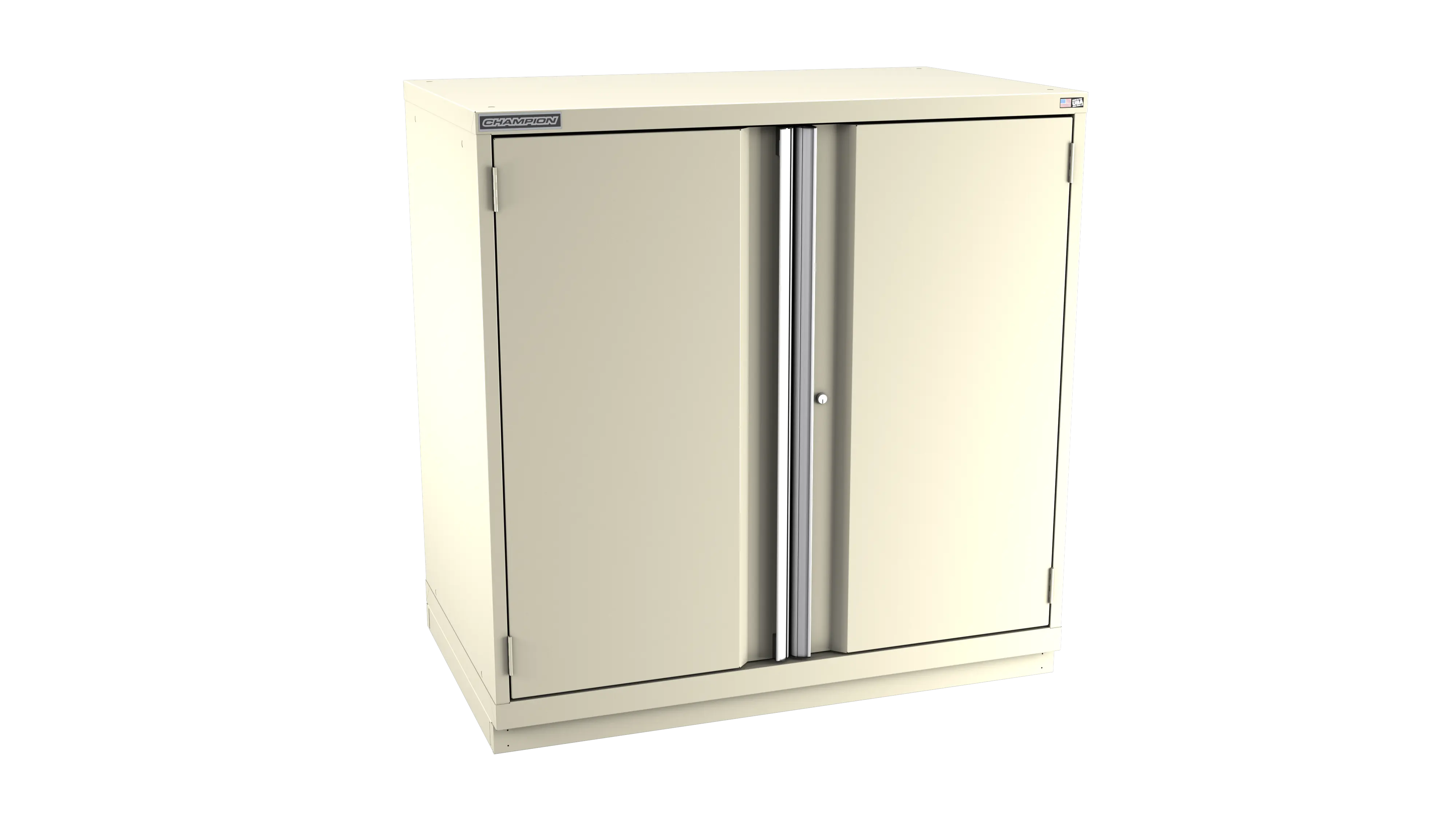 Champion Tool 2-Door Modular Cabinet, 47 W x 45-1/4 H x 22-1/2 D in - CM EWS2100-2FDIL-FTB Champion Tool Storage