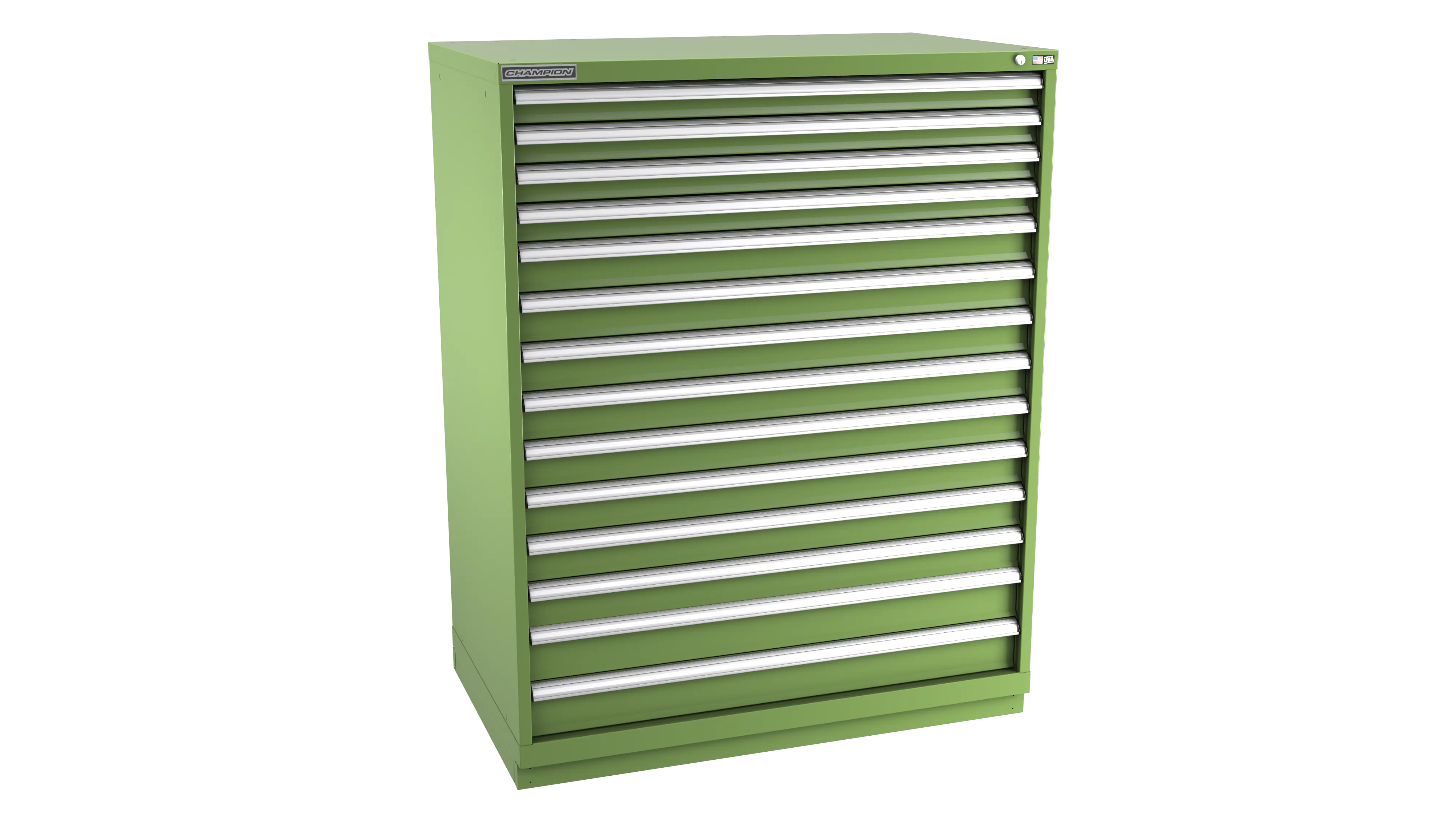 Champion Tool 14-Drawer Modular Cabinet, 47 W x 59-1/2 H x 22-1/2 D in - CM EWS2700-1401-ILC-FTB Champion Tool Storage