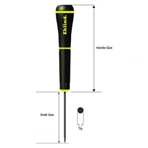 Eklind Slotted Precision Screwdriver 1mm - EK 92010 Screwdriver Eklind