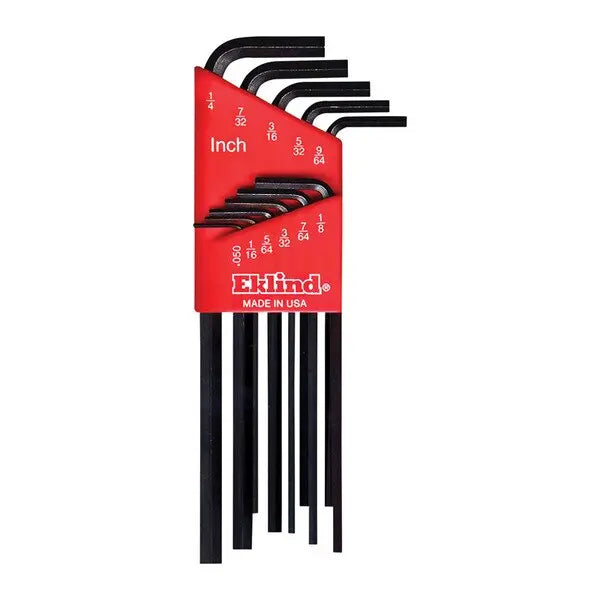 Eklind Set of 11 Long Series Hexagon L-Key with Holder - EK 10211 Hexagon L-Key Set Eklind