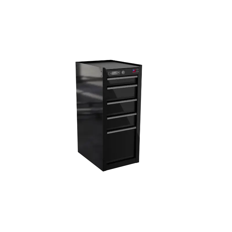 Champion Tool 5-Drawer FMPRO Side Locker Cabinet, 15 W x 35 H x 20 D in - CM FMP1505SL Champion Tool Storage