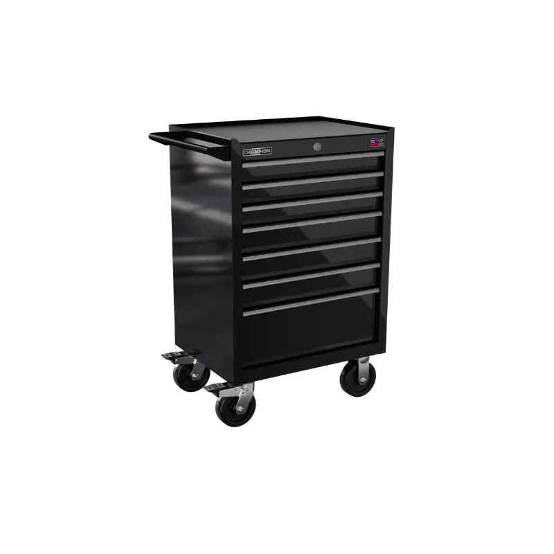 Champion Tool 7-Drawer FMPRO Roll Cabinet, 27 W x 43 H x 20 D in - CM FMP2707RC Champion Tool Storage