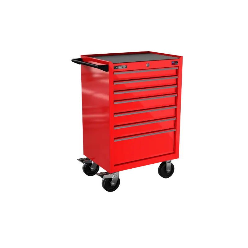 Champion Tool 7-Drawer FMPRO Roll Cabinet, 27 W x 43 H x 20 D in - CM FMP2707RC Champion Tool Storage