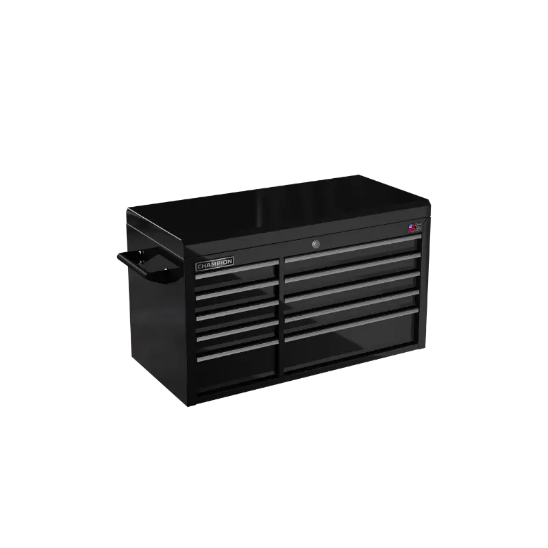 Champion Tool 10-Drawer FMPRO Top Chest, 41 W x 23 H x 20 D in - CM FMP4110TC Champion Tool Storage