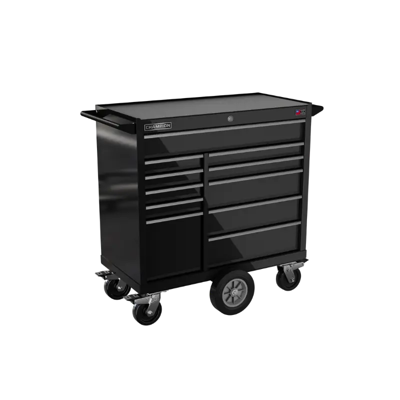 Champion Tool 11-Drawer FMPRO Maintenance Cart, 41 W x 45 H x 20 D in - CM FMP4111MC Champion Tool Storage