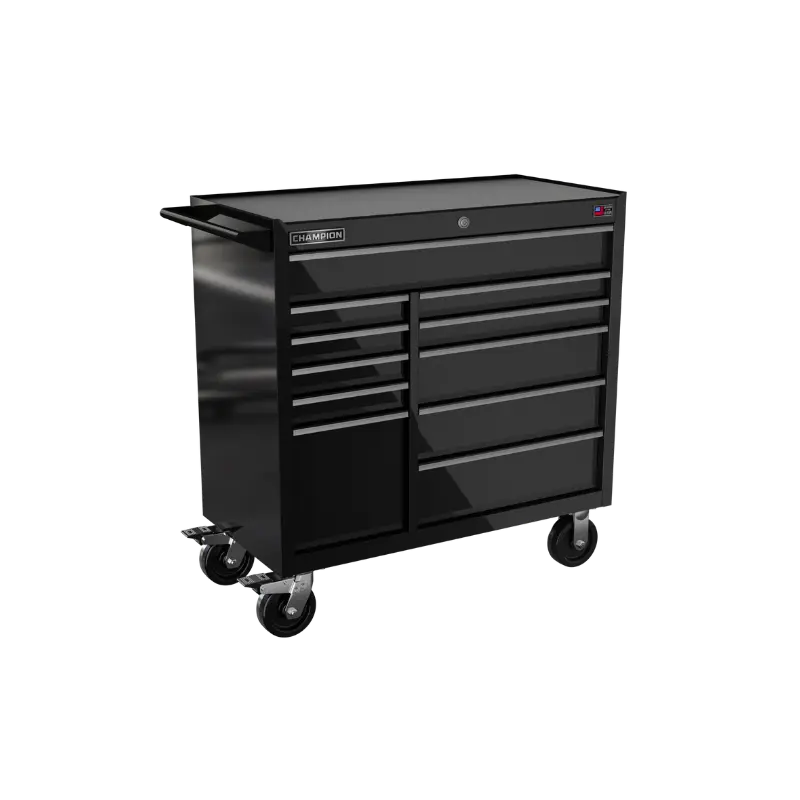 Champion Tool 11-Drawer FMPRO Roll Cabinet, 41 W x 43 H x 20 D in - CM FMP4111RC Champion Tool Storage