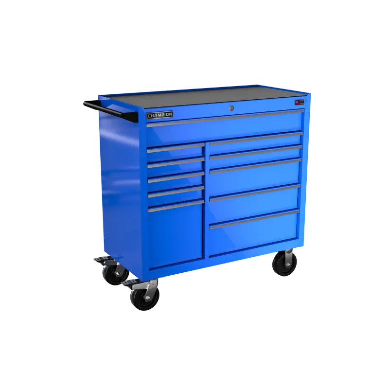 Champion Tool 11-Drawer FMPRO Roll Cabinet, 41 W x 43 H x 20 D in - CM FMP4111RC Champion Tool Storage