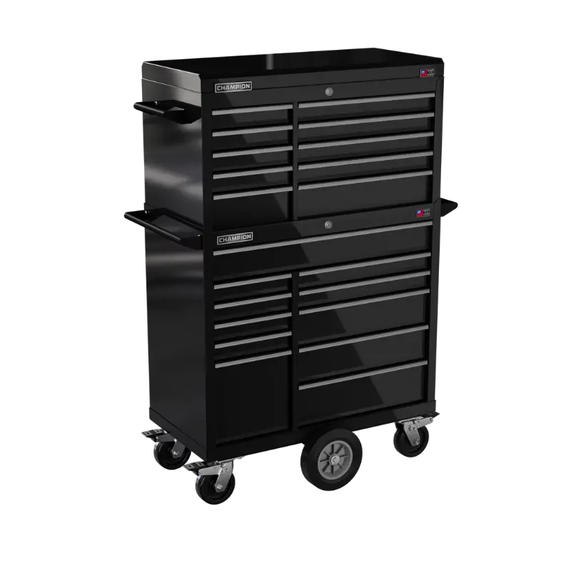Champion Tool 21-Drawer FMPRO Combo Maintenance Cart, 41 W x 68 H x 20 D in - CM FMP4121MC Champion Tool Storage