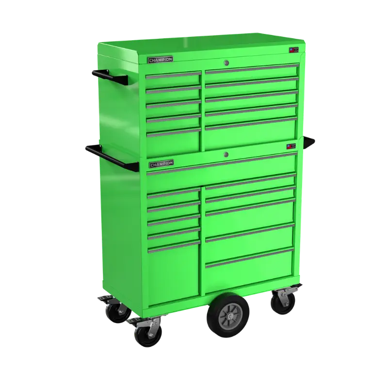Champion Tool 21-Drawer FMPRO Combo Maintenance Cart, 41 W x 68 H x 20 D in - CM FMP4121MC Champion Tool Storage