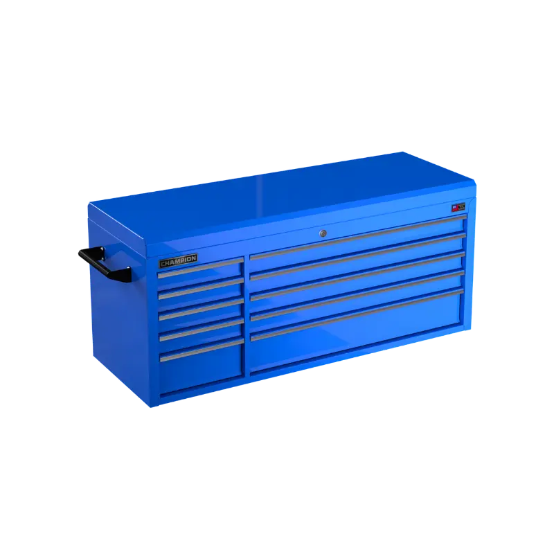 Champion Tool 10-Drawer FMPRO Top Chest, 54 W x 23 H x 20 D in - CM FMP5410TC Champion Tool Storage