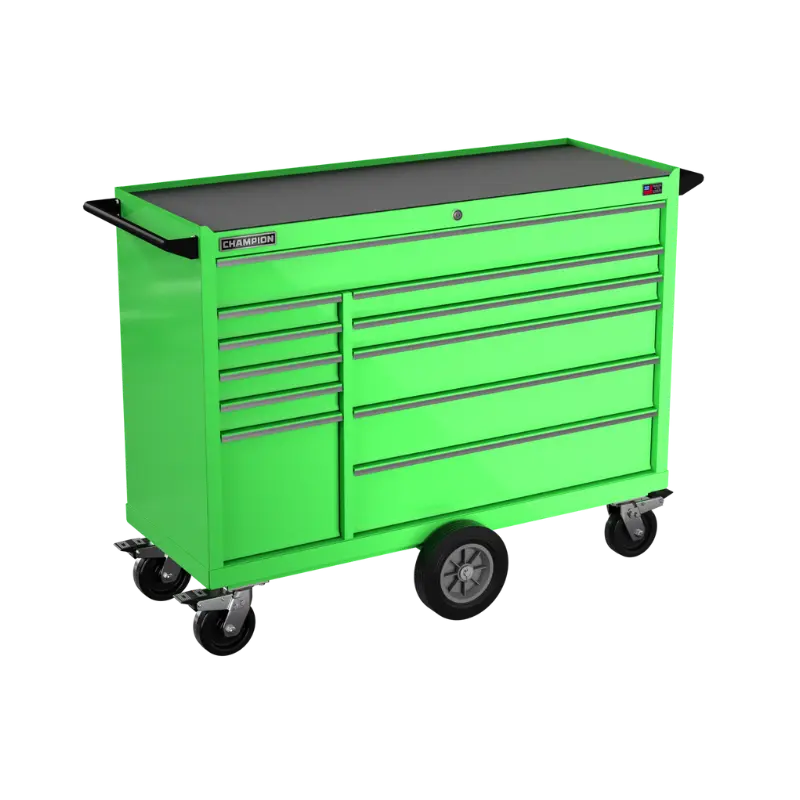 Champion Tool 11-Drawer FMPRO Maintenance Cart, 54 W x 45 H x 20 D in - CM FMP5411MC Champion Tool Storage