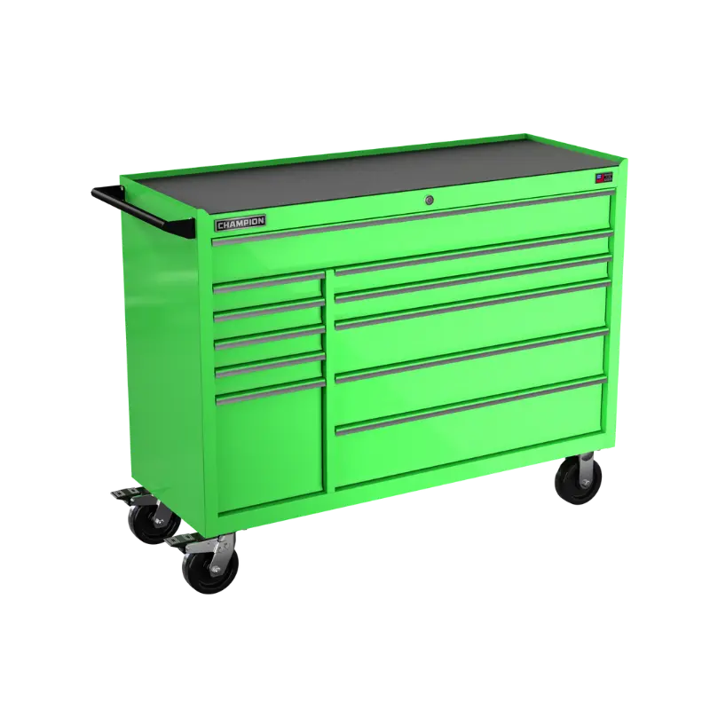 Champion Tool 11-Drawer FMPRO Roll Cabinet, 54 W x 43 H x 20 D in - CM FMP5411RC Champion Tool Storage