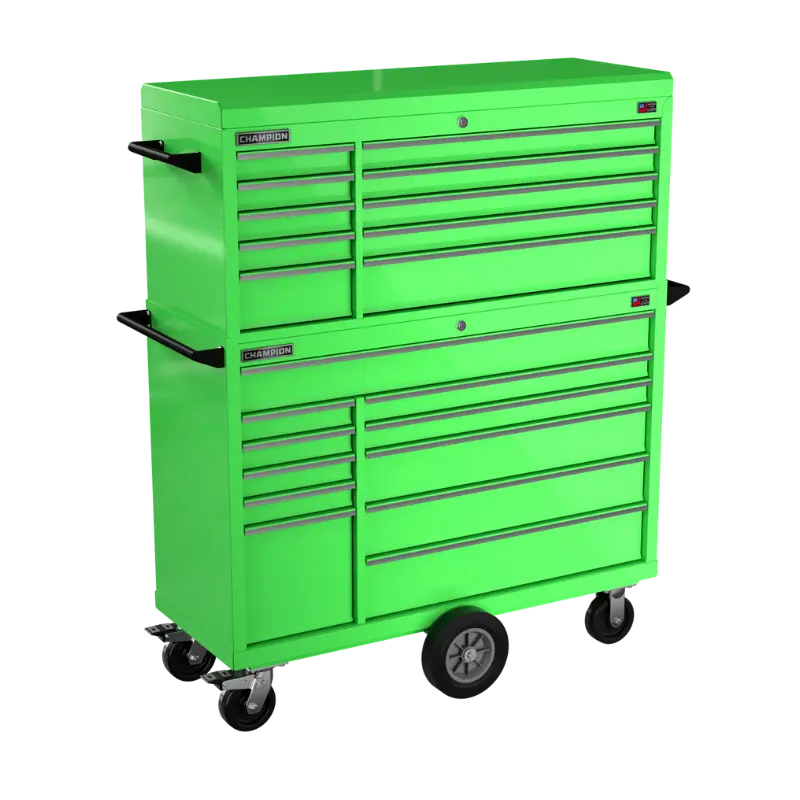 Champion Tool 21-Drawer FMPRO Combo Maintenance Cart, 54 W x 68 H x 20 D in - CM FMP5421MC Champion Tool Storage