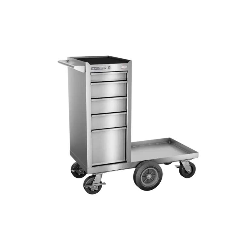 Champion Tool 5-Drawer FMPRO Plus SST Maintenance Locker Cart, 41 W x 45 H x 20 D in - CM FMPSA1505LMC Champion Tool Storage