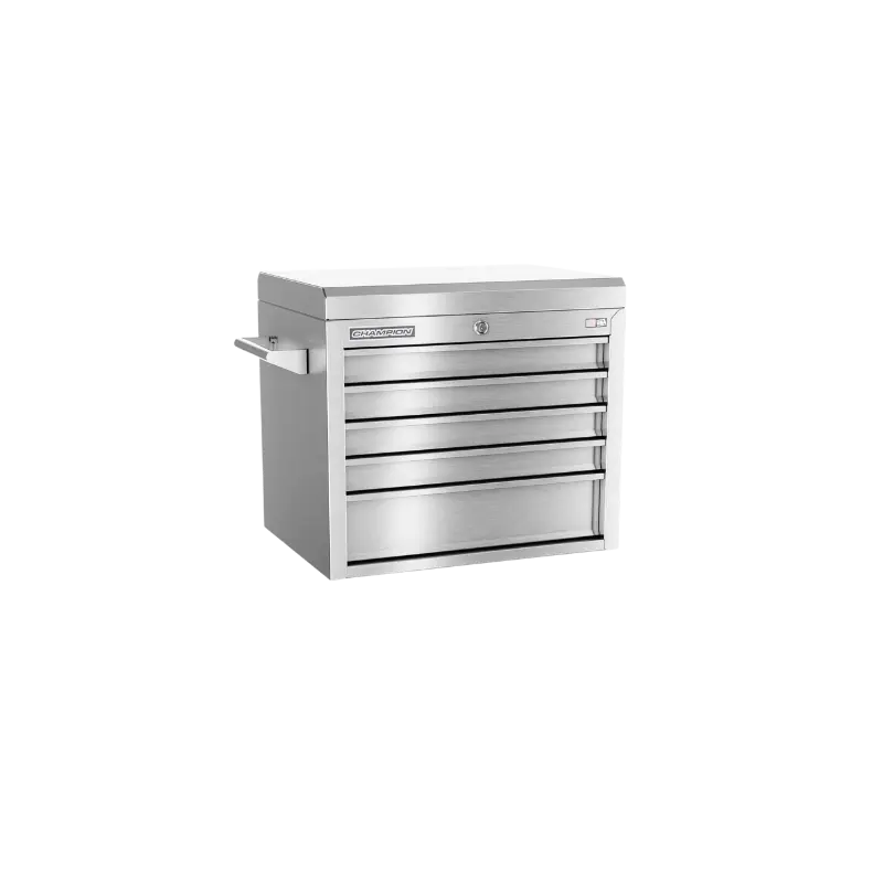Champion Tool 5-Drawer FMPRO Plus SST Top Chest, 27 W x 23 H x 20 D in - CM FMPSA2705TC Champion Tool Storage