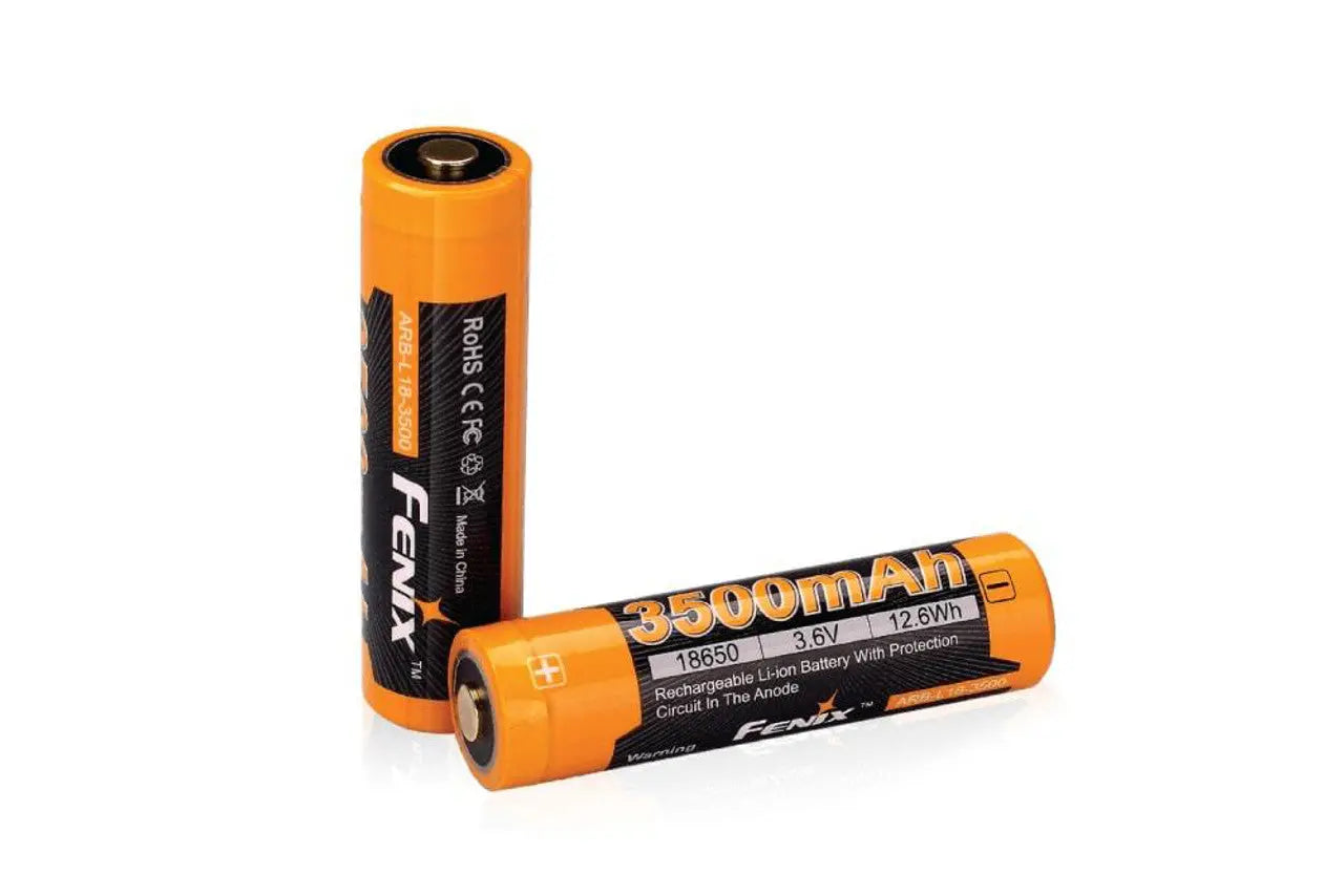 Fenix 18650 Rechargeable Battery, 3500mAh - F FX-ARBL183500 Fenix