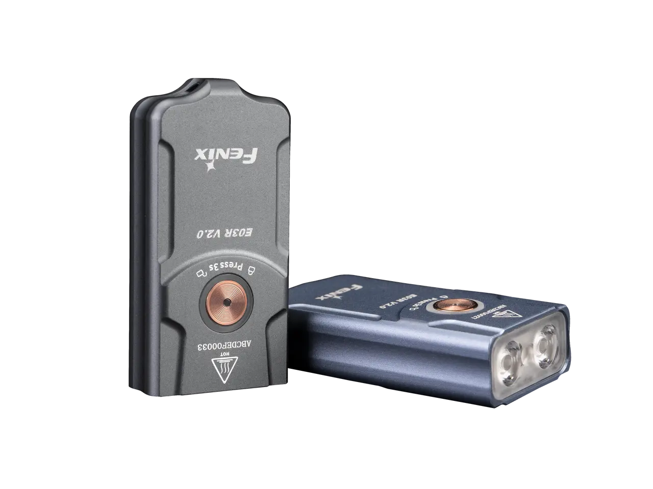 Fenix V2.0 All-Metal Keychain Flashlight - F FX-E03Rv2 Fenix